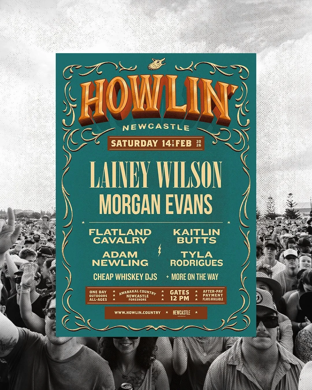 And we&rsquo;re off! 
@howlin.country&rsquo;s first line-up has landed to kickstart our 2026 campaign. Sign up for pre-sale at howlin.country