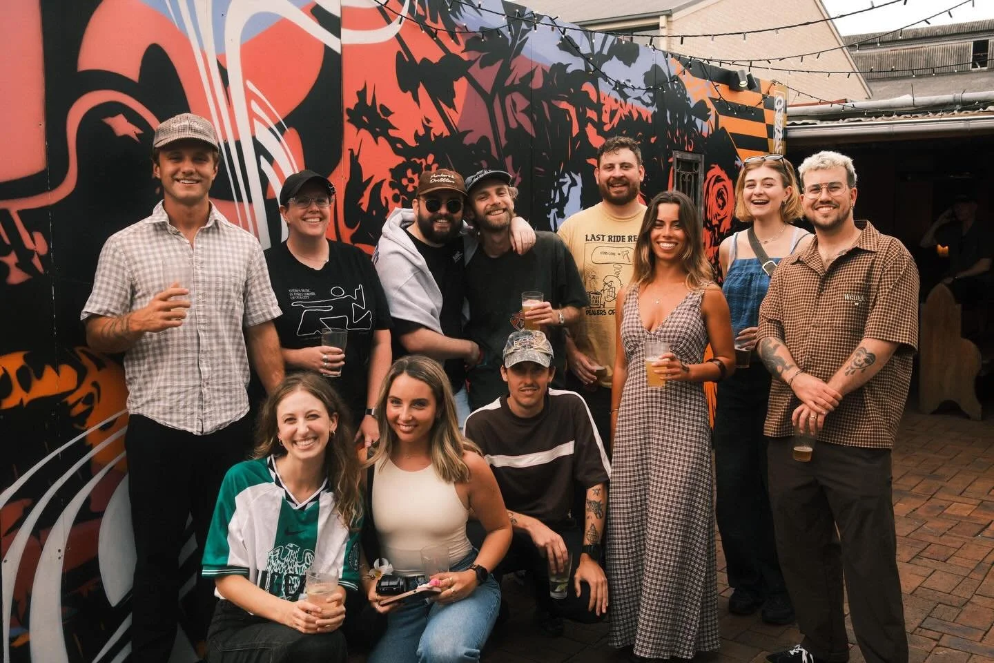 We Made You Look at us at our Christmas Party. 

Grateful for our team &amp; office 🥹 Getting through go-karts without a fight is a plus.