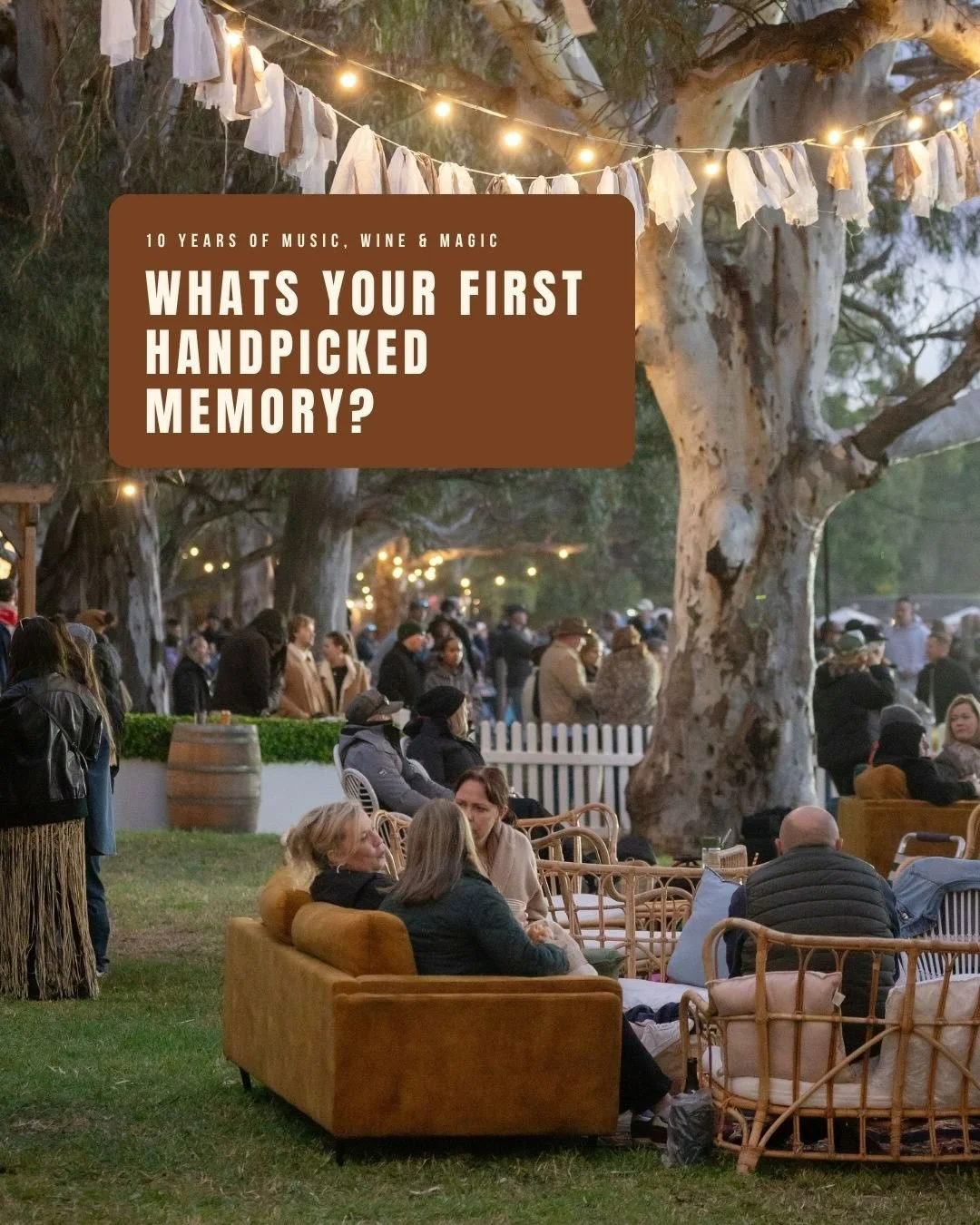 10 years. Thousands of memories. 💛

What&rsquo;s your first Handpicked memory?

Tell us below and then make sure you&rsquo;re on our mailing list to be first to hear what&rsquo;s coming next.

🔗 Link in bio.