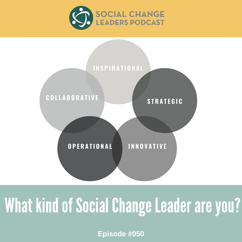 Episode #050: 5 Types of Social Change Leaders