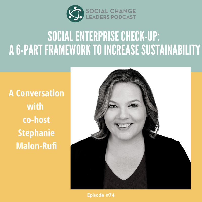 Episode #074: Social Enterprise Check-Up: A 6-part framework to increase sustainability