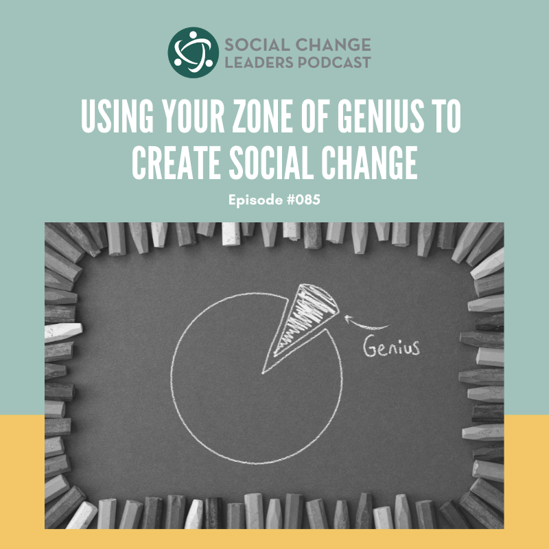 Ep. #085: Using Your Zone of Genius to Create Social Change