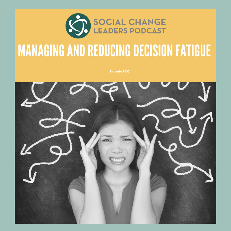 Ep. #105: Managing and Reducing Decision Fatigue
