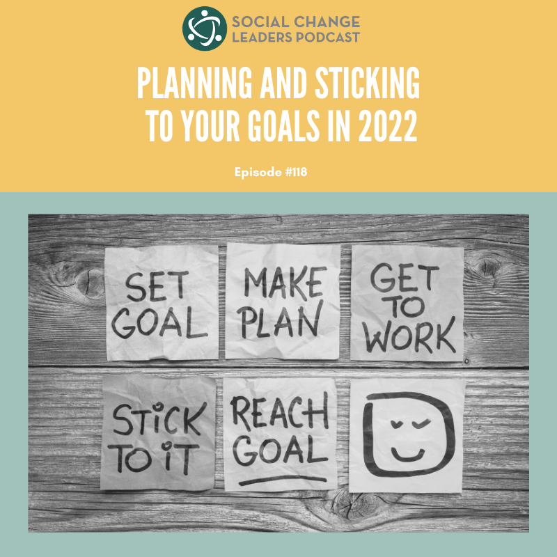 Ep. #118: Planning and Sticking to your Goals in 2022