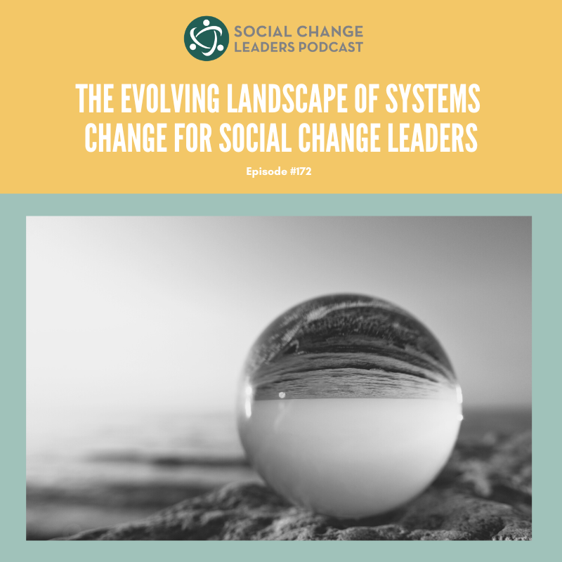 Ep.#172: The Evolving Landscape of Systems Change for Social Change Leaders