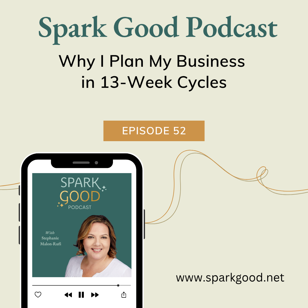 #52: Why I Plan My Business in 13-Week Cycles