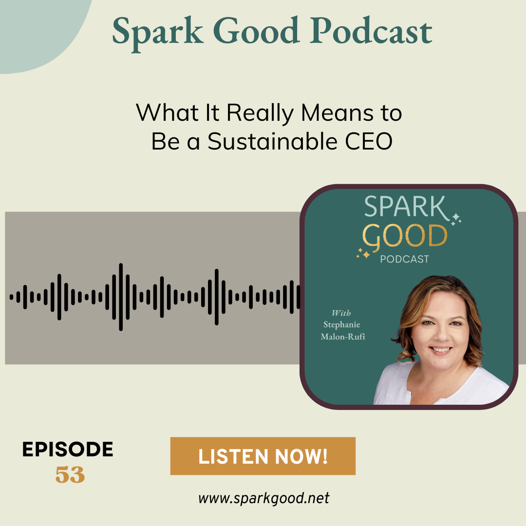 #53: What It Really Means to Be a Sustainable CEO