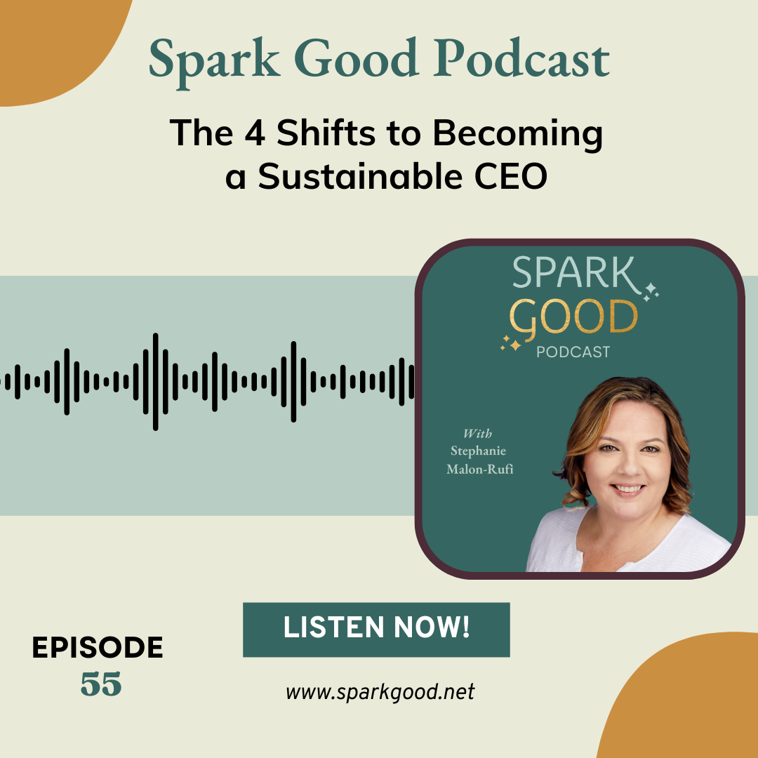 #55: The 4 Shifts to Becoming a Sustainable CEO
