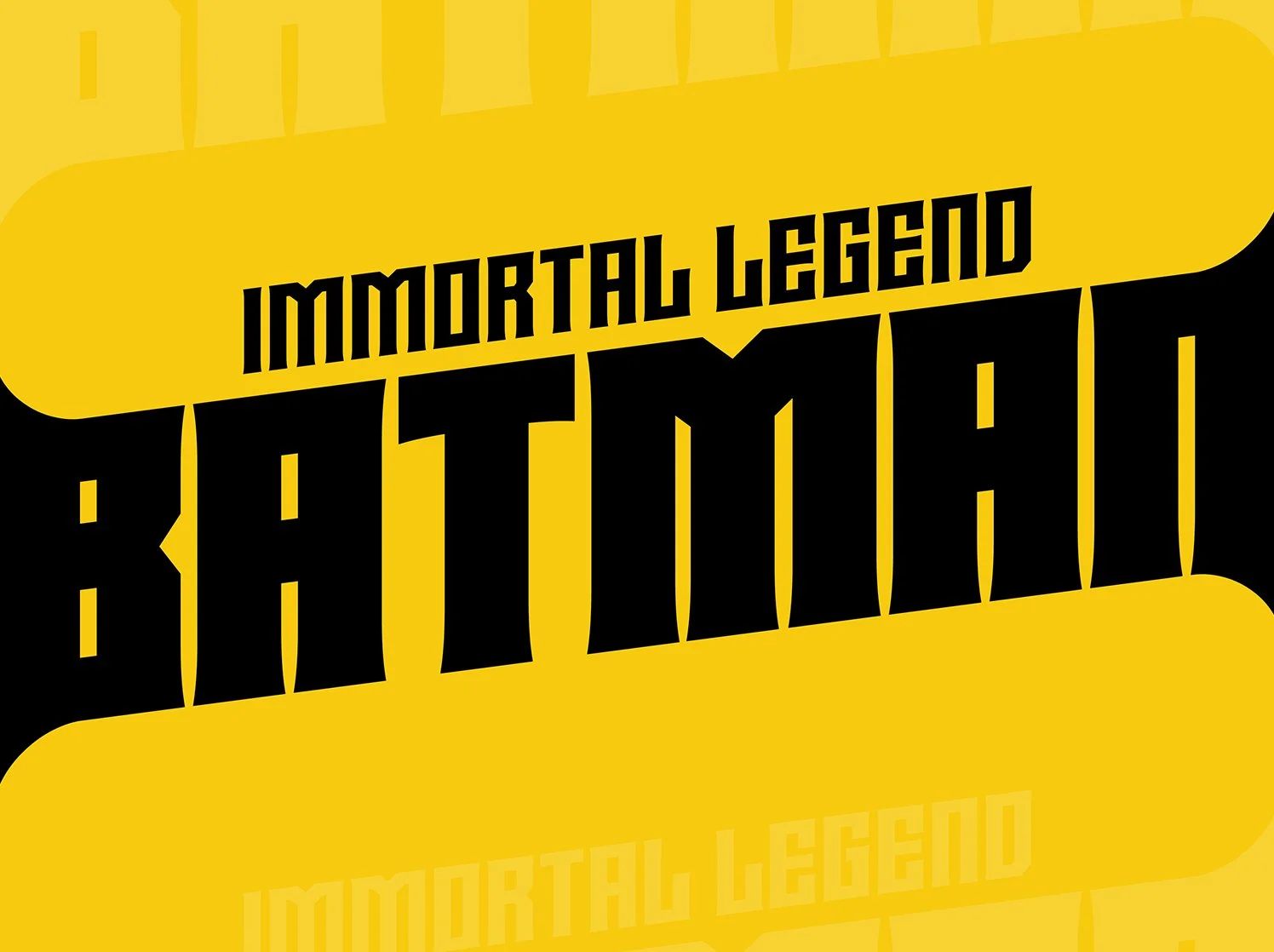 DC Comics Immortal Legend Batman Logo