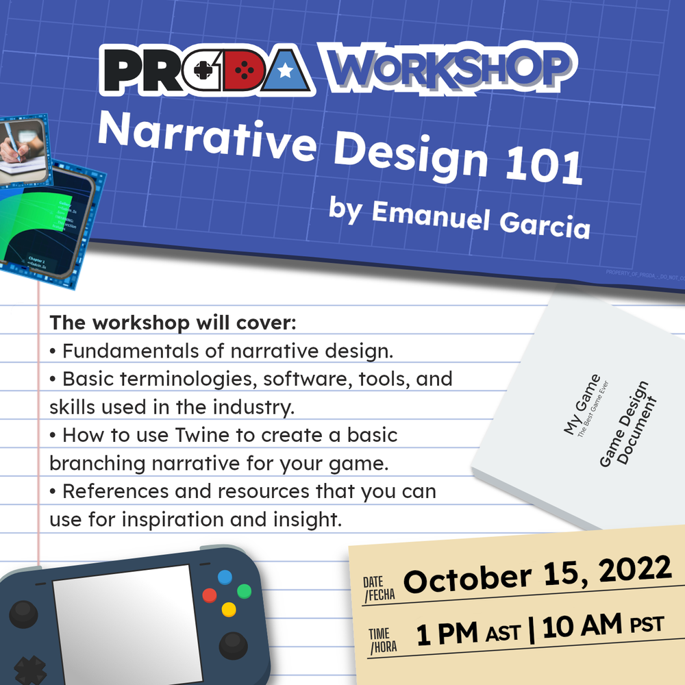 fundamentals — Event List — Puerto Rico Game Developers Association