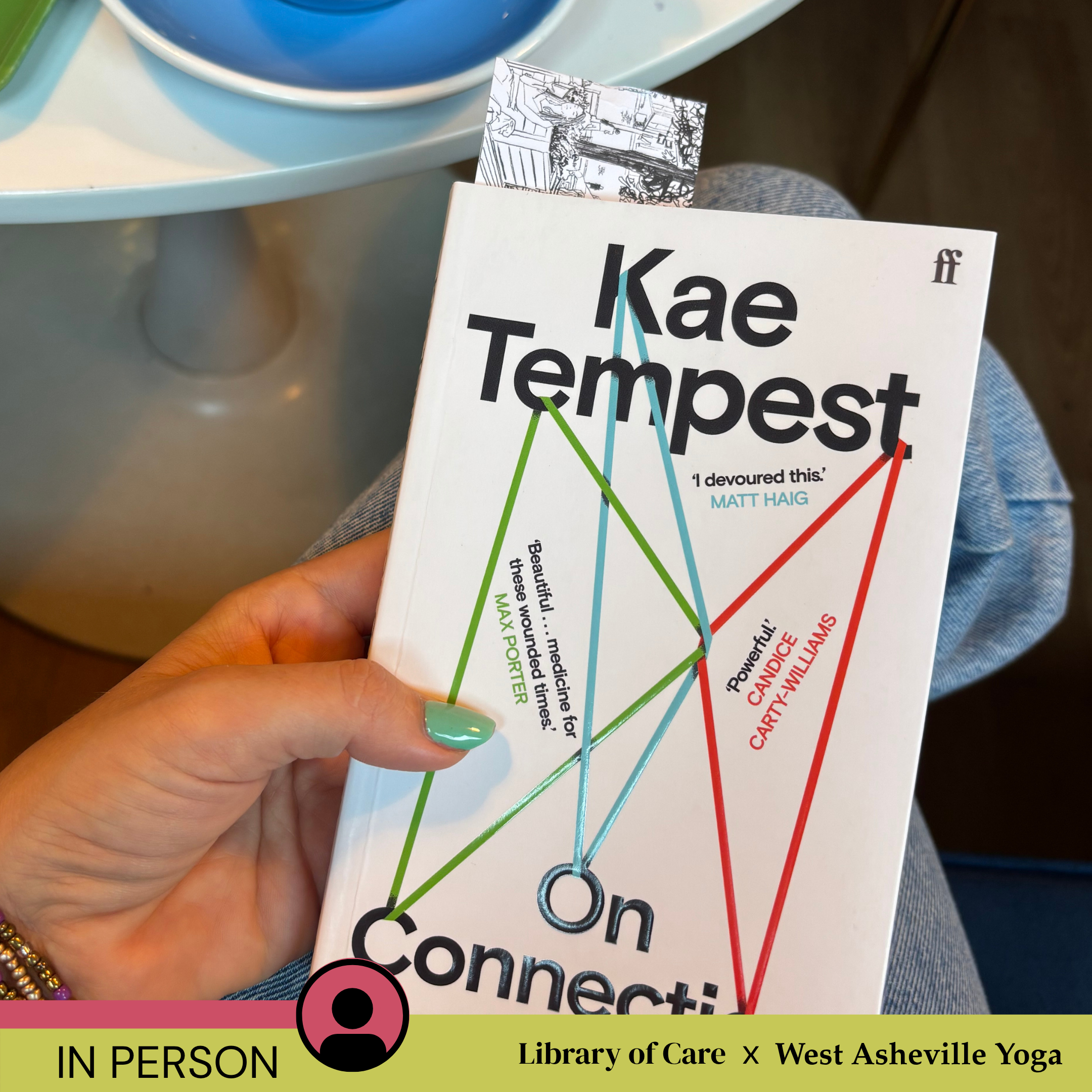 West Asheville Yoga Fall Book Club with Faye | In Person | On Connection by Kae Tempest