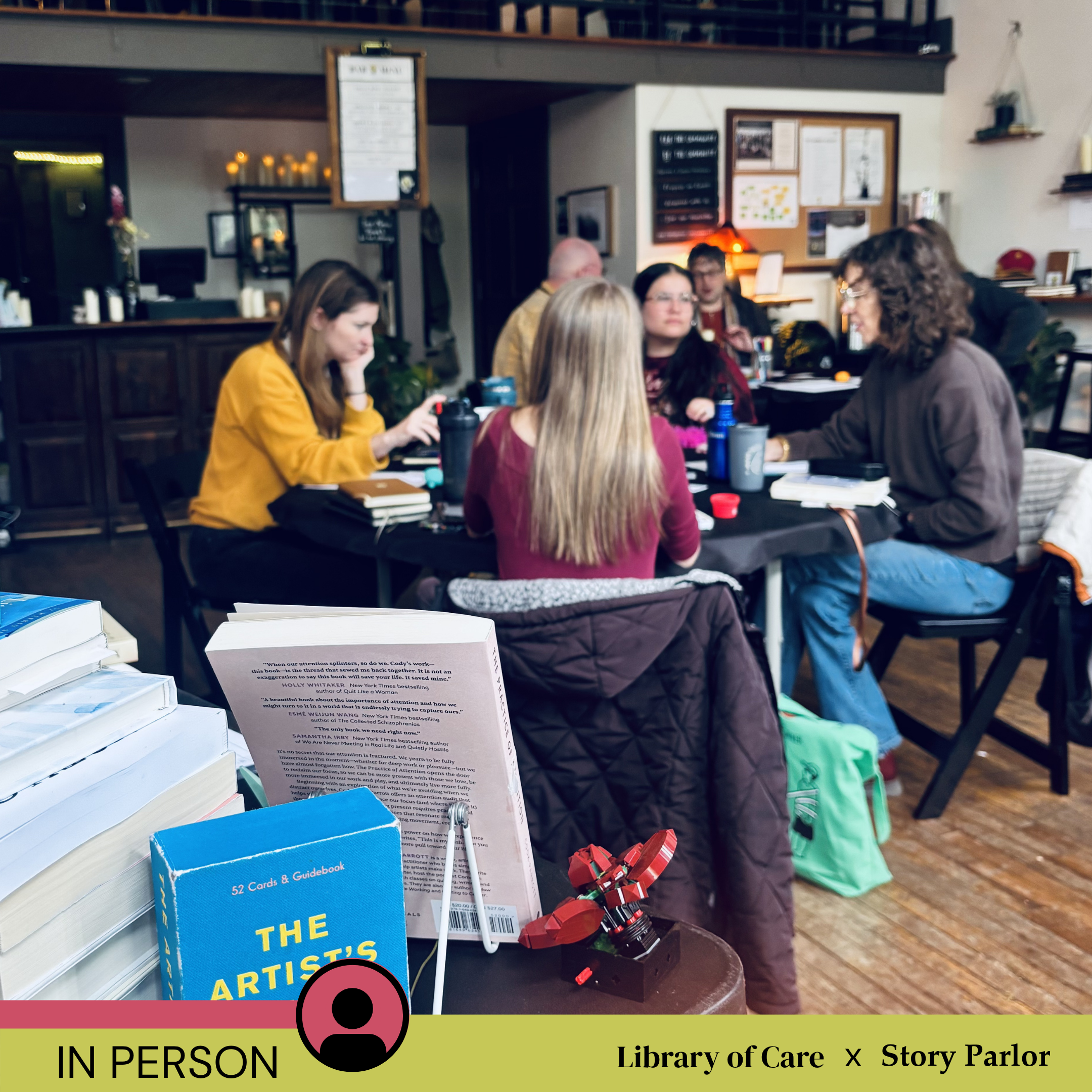 Creatives Over Easy: A Sunday Soul Reset| In Person | Story Parlor’s Sunday Sessions