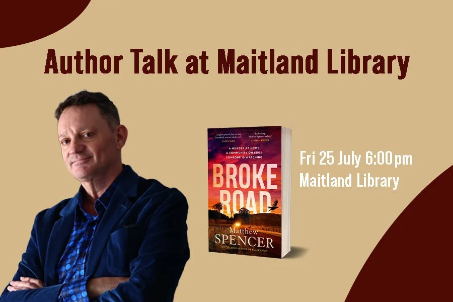 Author Talk - Matthew Spencer at Maitland Library