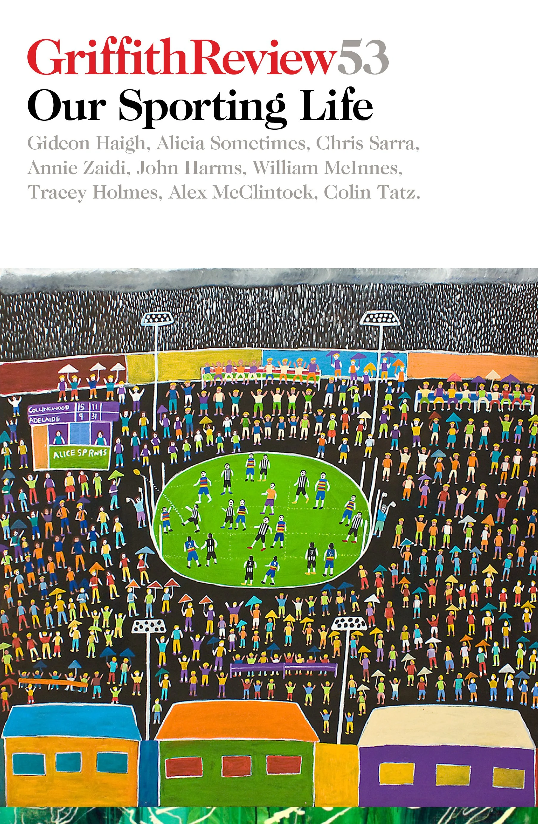 Griffith Review Issue 53 front cover