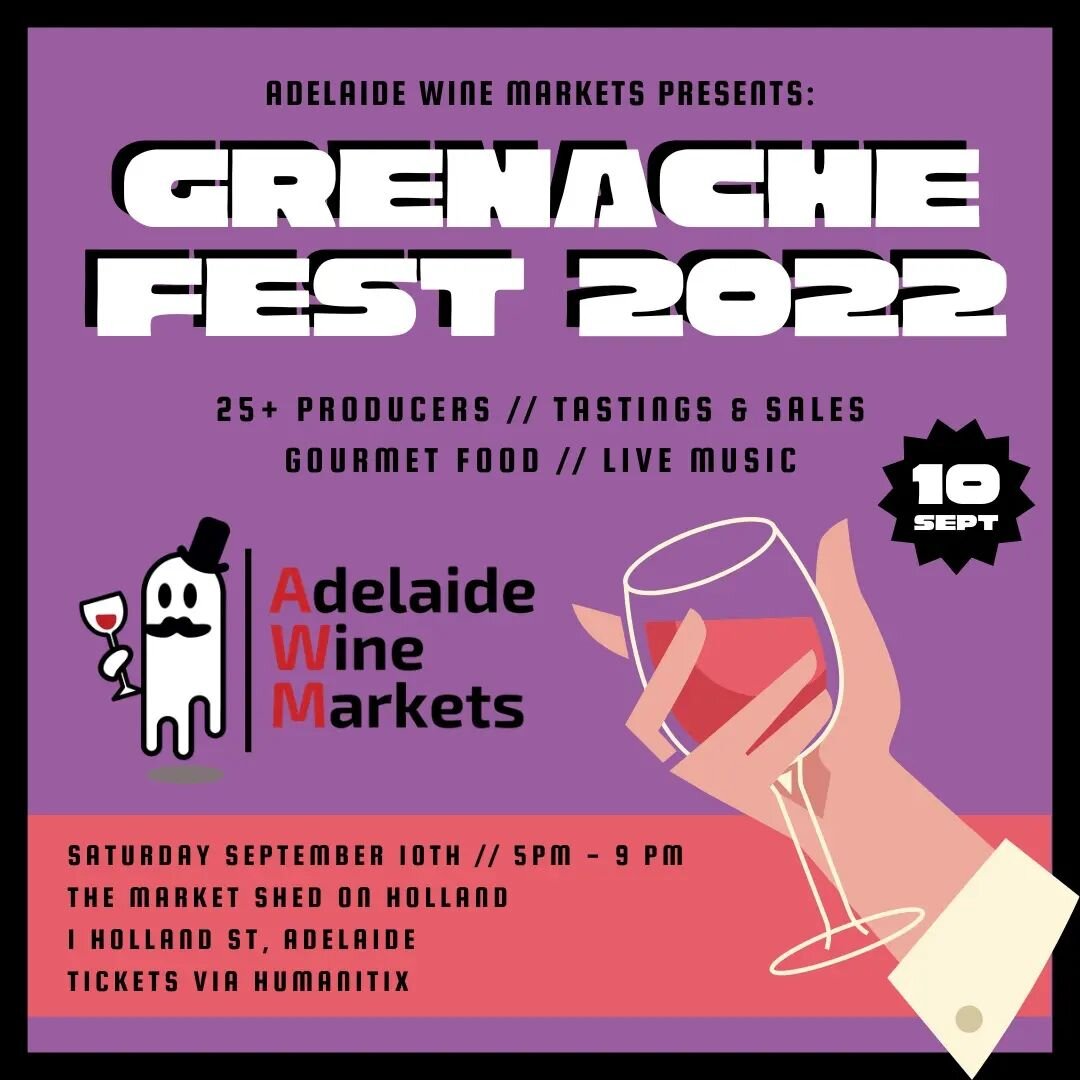 Come and visit us at the @adelaidewinemarkets Grenache Fest this Saturday! 💃🍹 We'll be pouring our signature Gordi Sour cocktails 👌