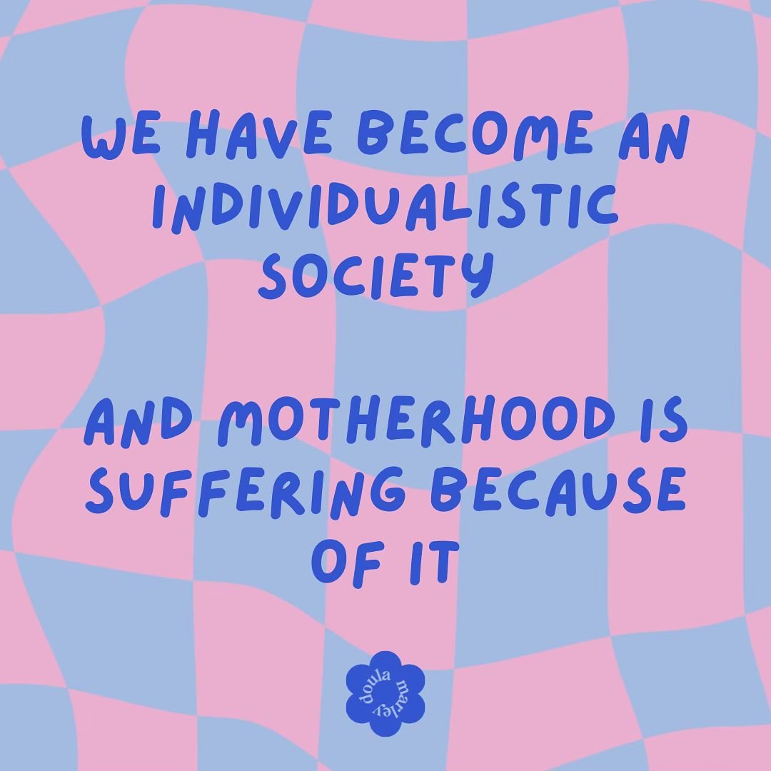 In today&rsquo;s cray cray, fast-paced, individualistic world, unfo the idea of the &lsquo;village&rsquo; that once supported mothers is sadly seeming like a distant memory 🥺Gone are the days when raising children was a communal effort, where fam, f