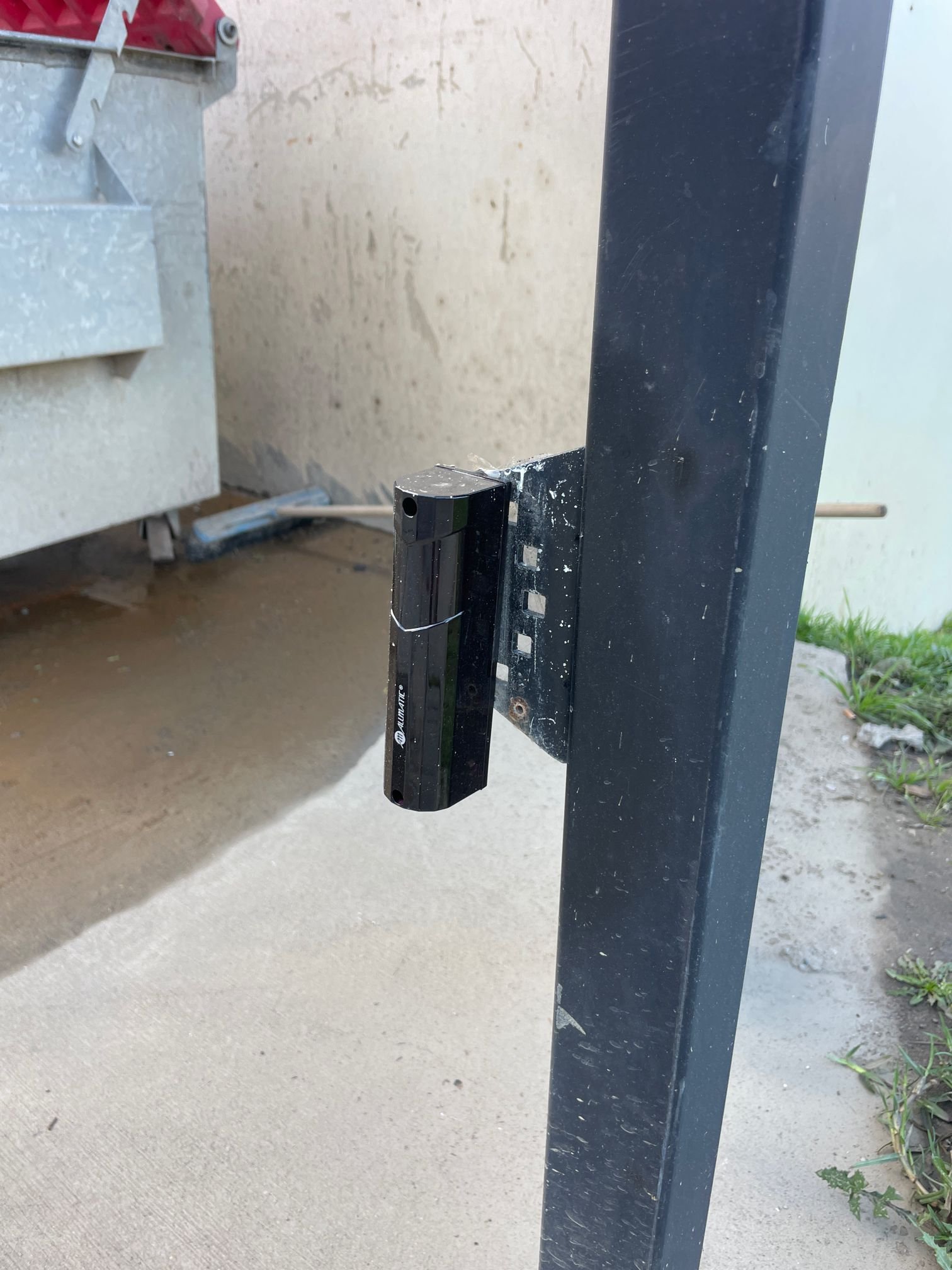 Custom-Fabricated Safety Beam Posts for an Outward-Swing Gate in Concord West NSW
