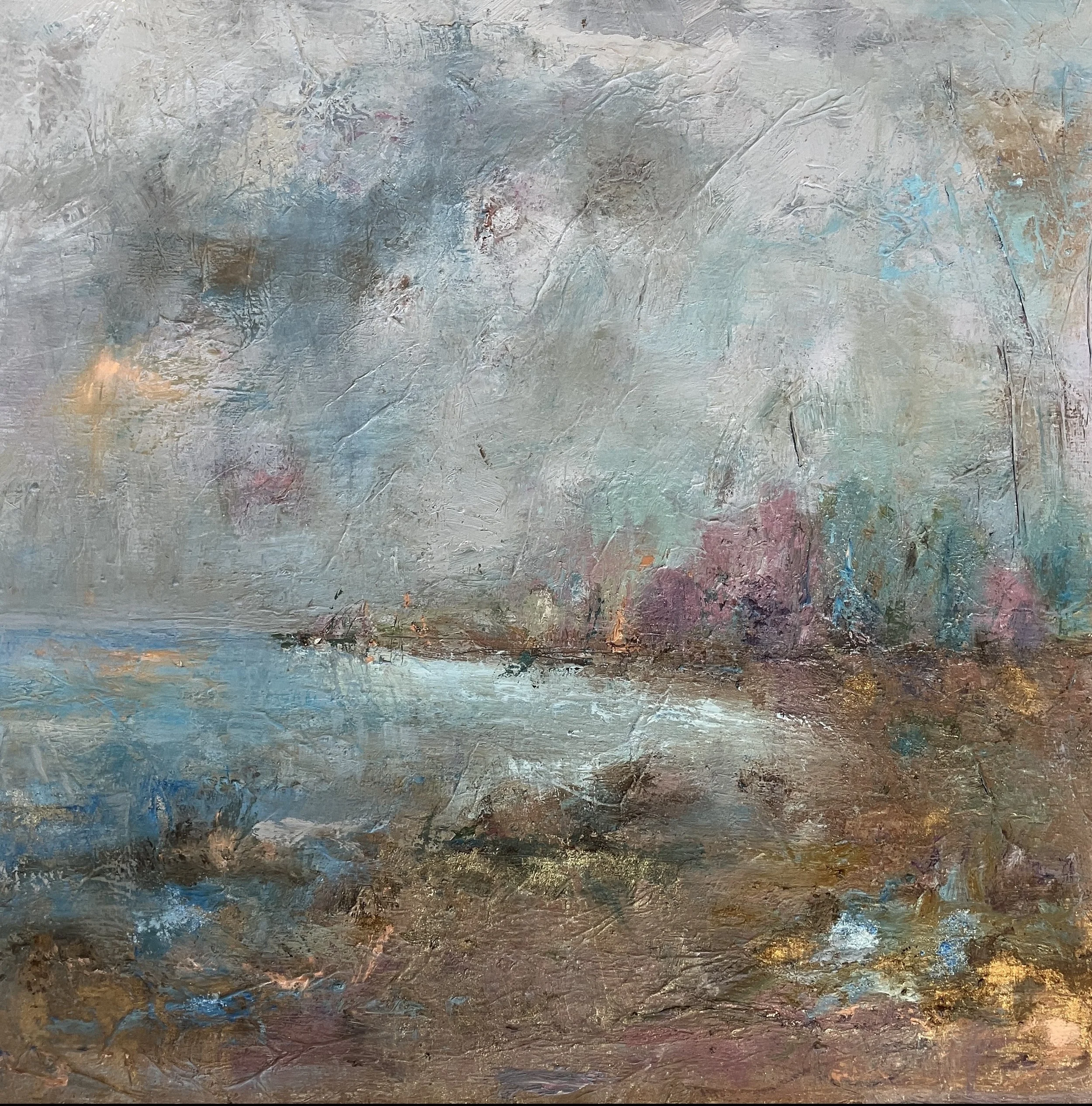 Digby, Oil on Wood panel 24" x 24"