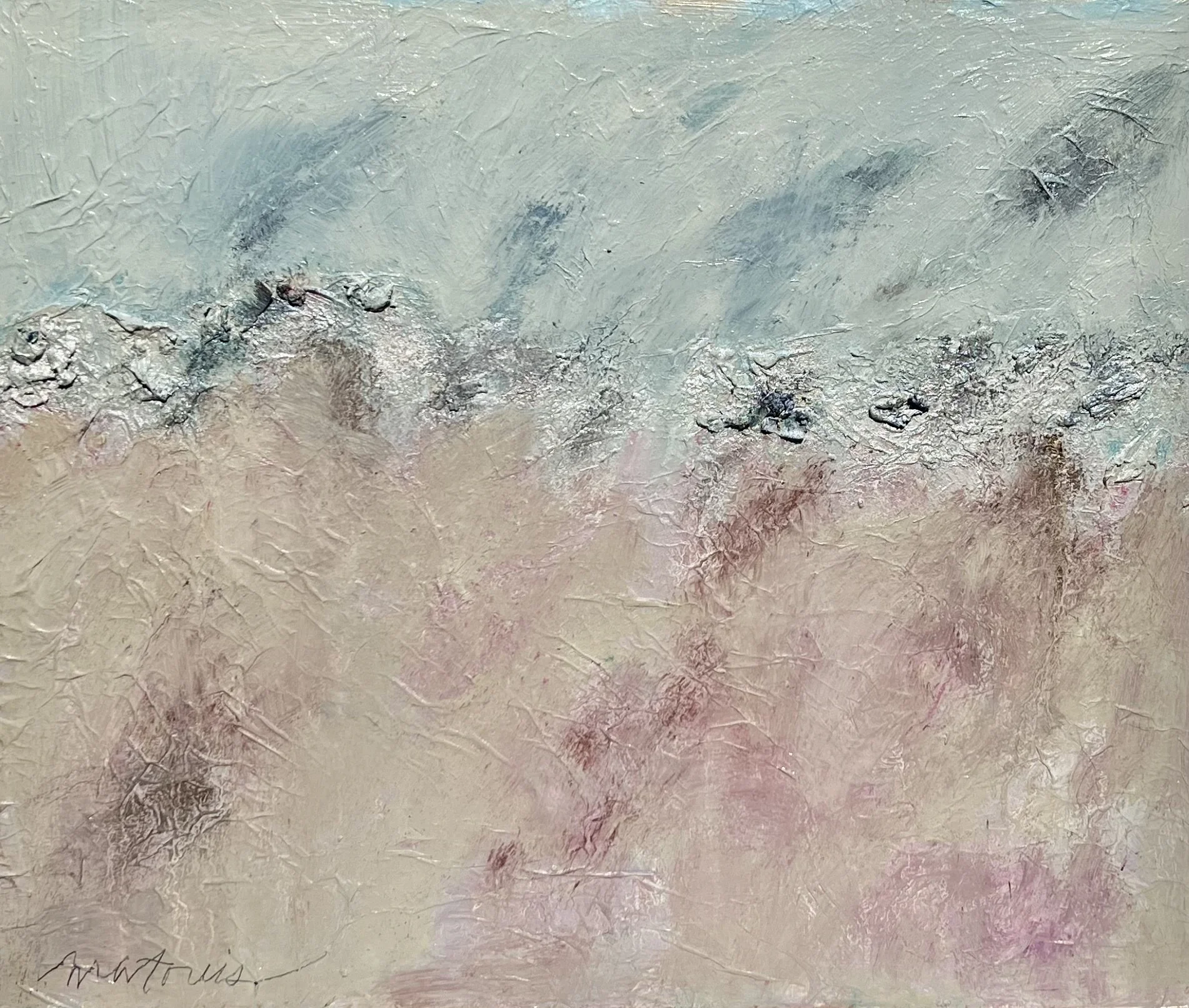 Horseshoe Bay, Oil on Wood Panel 24" x 24"