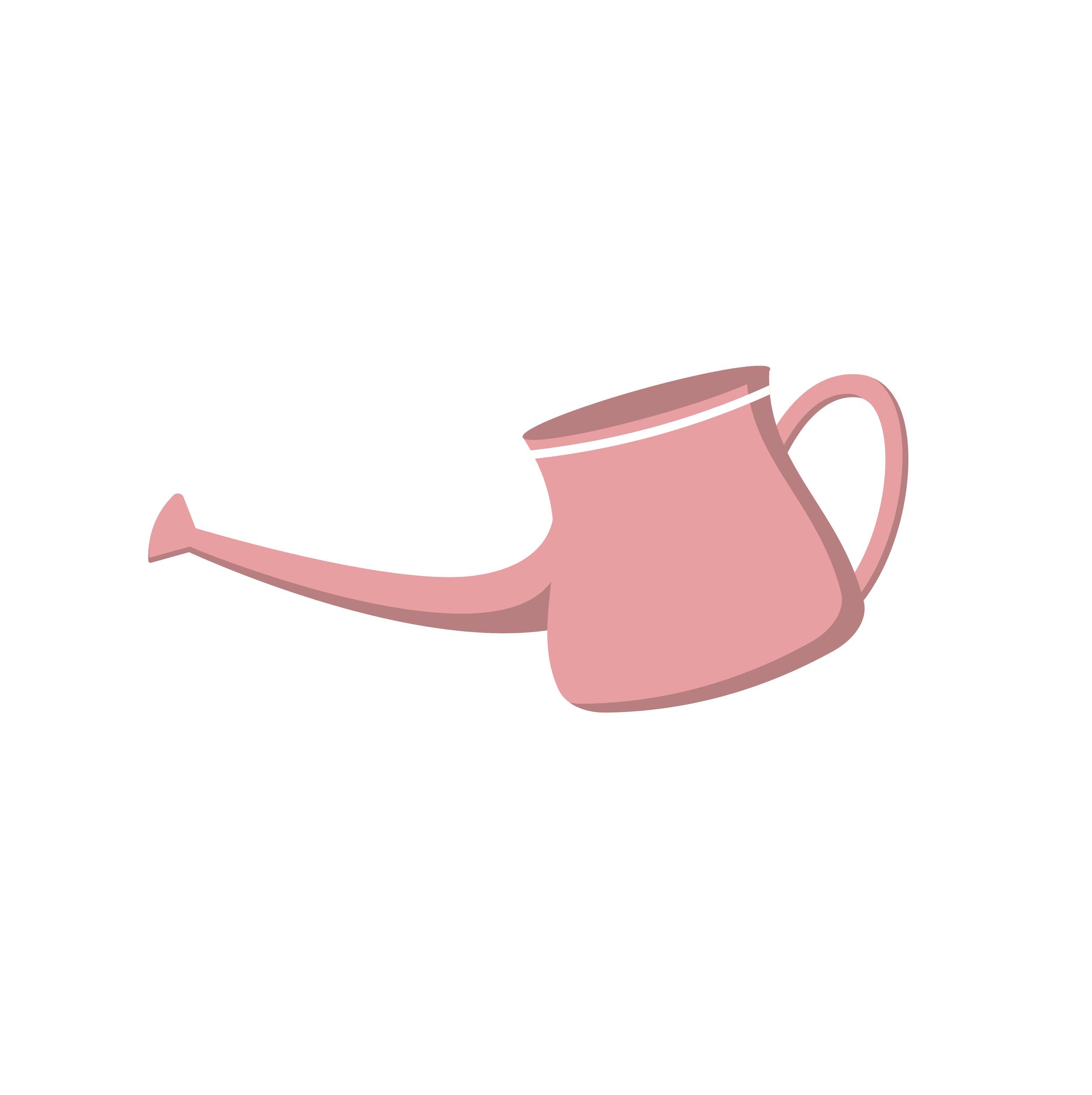 Illustration d'un arrosoir corail