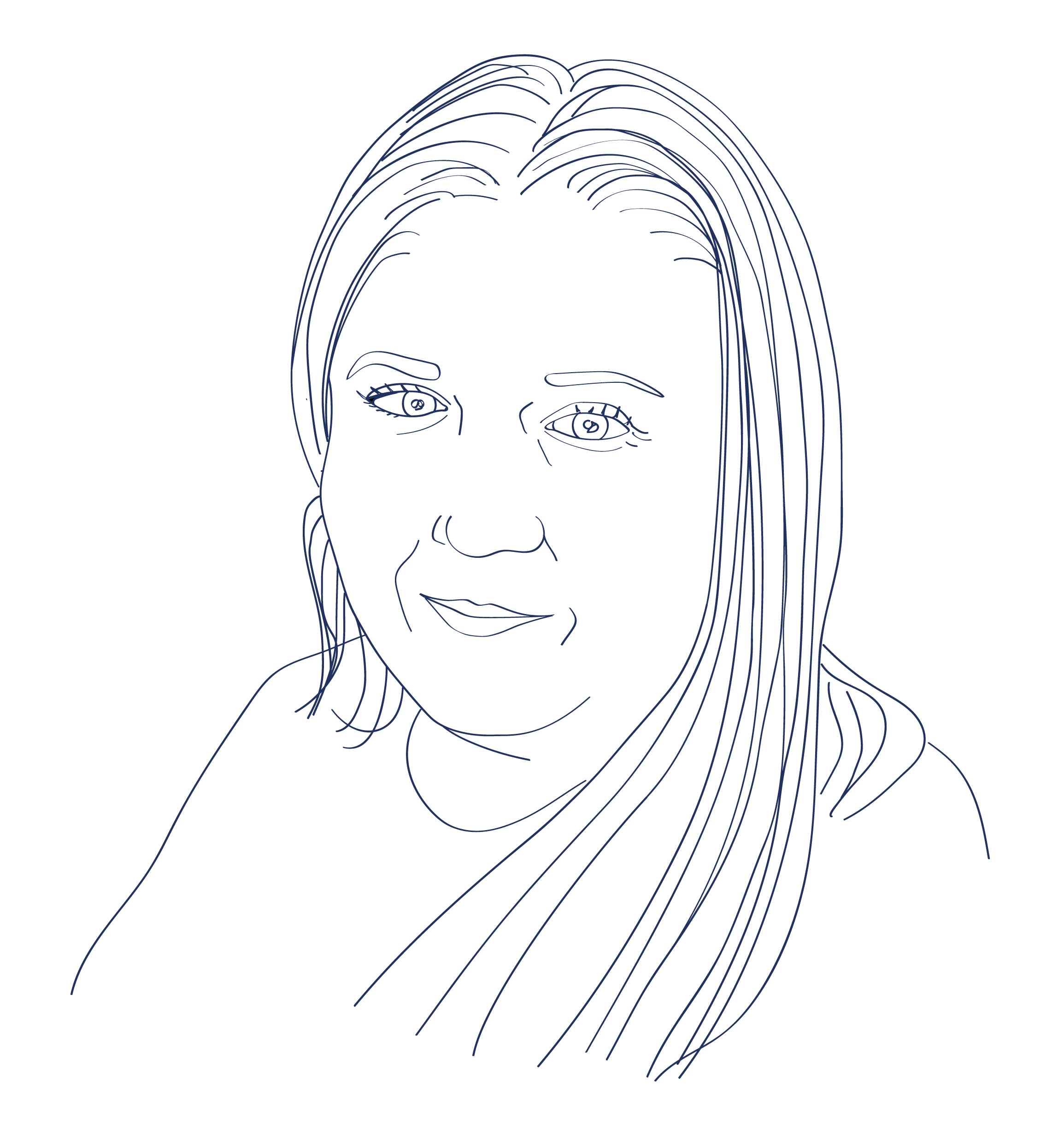 Portrait dessiné d'Emel Aliev Loisif