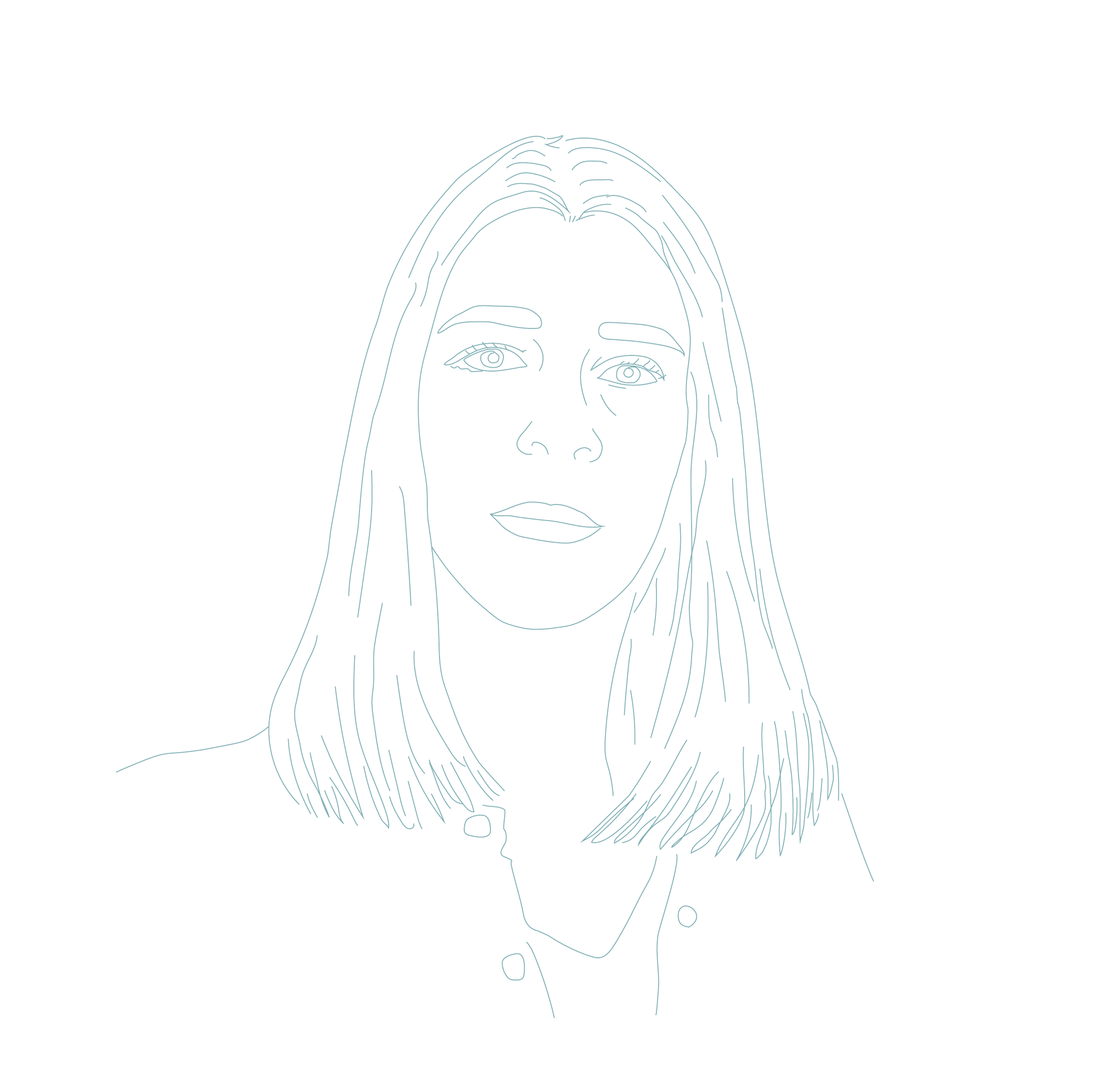 Portrait dessiné de Marie Koenig