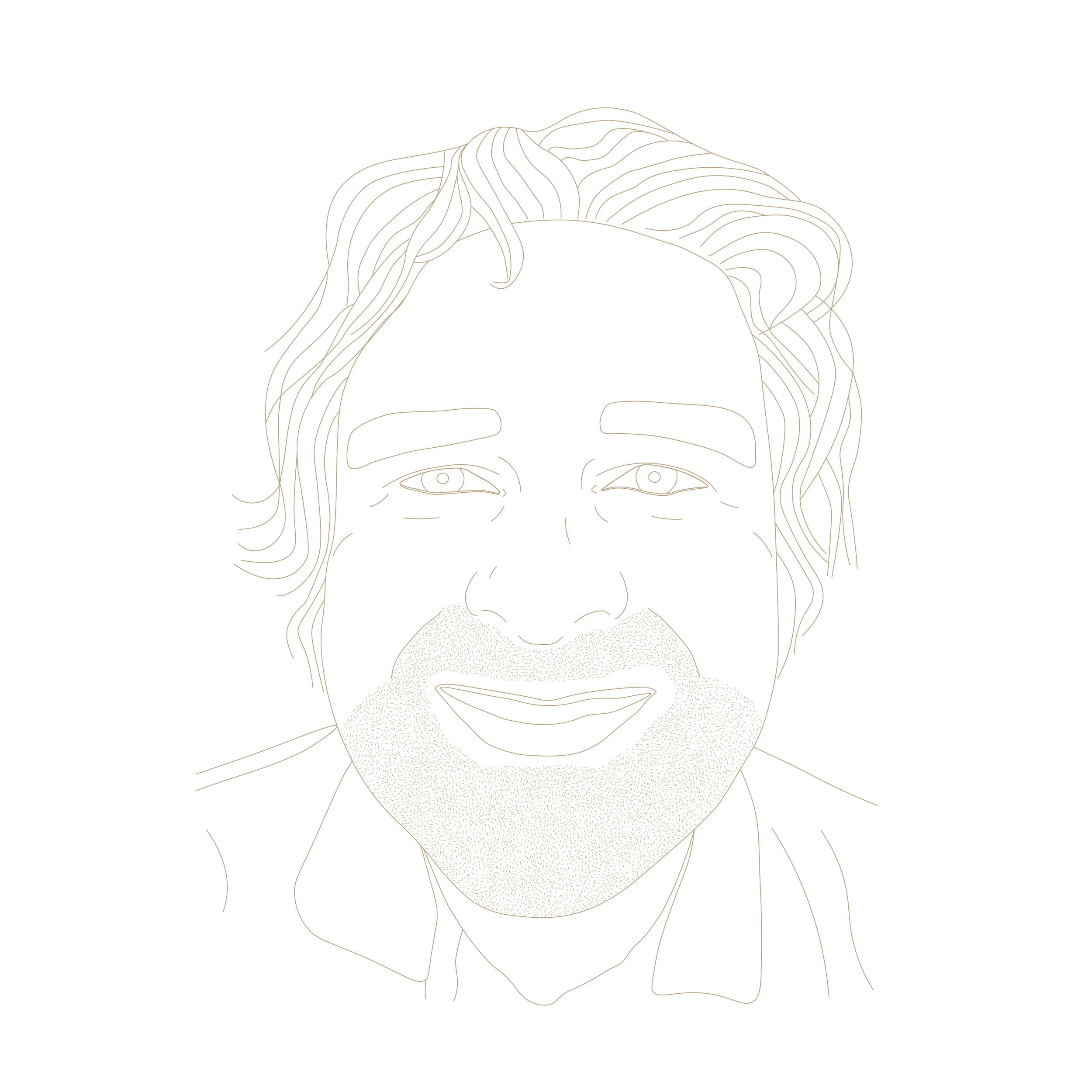 Portrait dessiné d'Arnaud Gobin