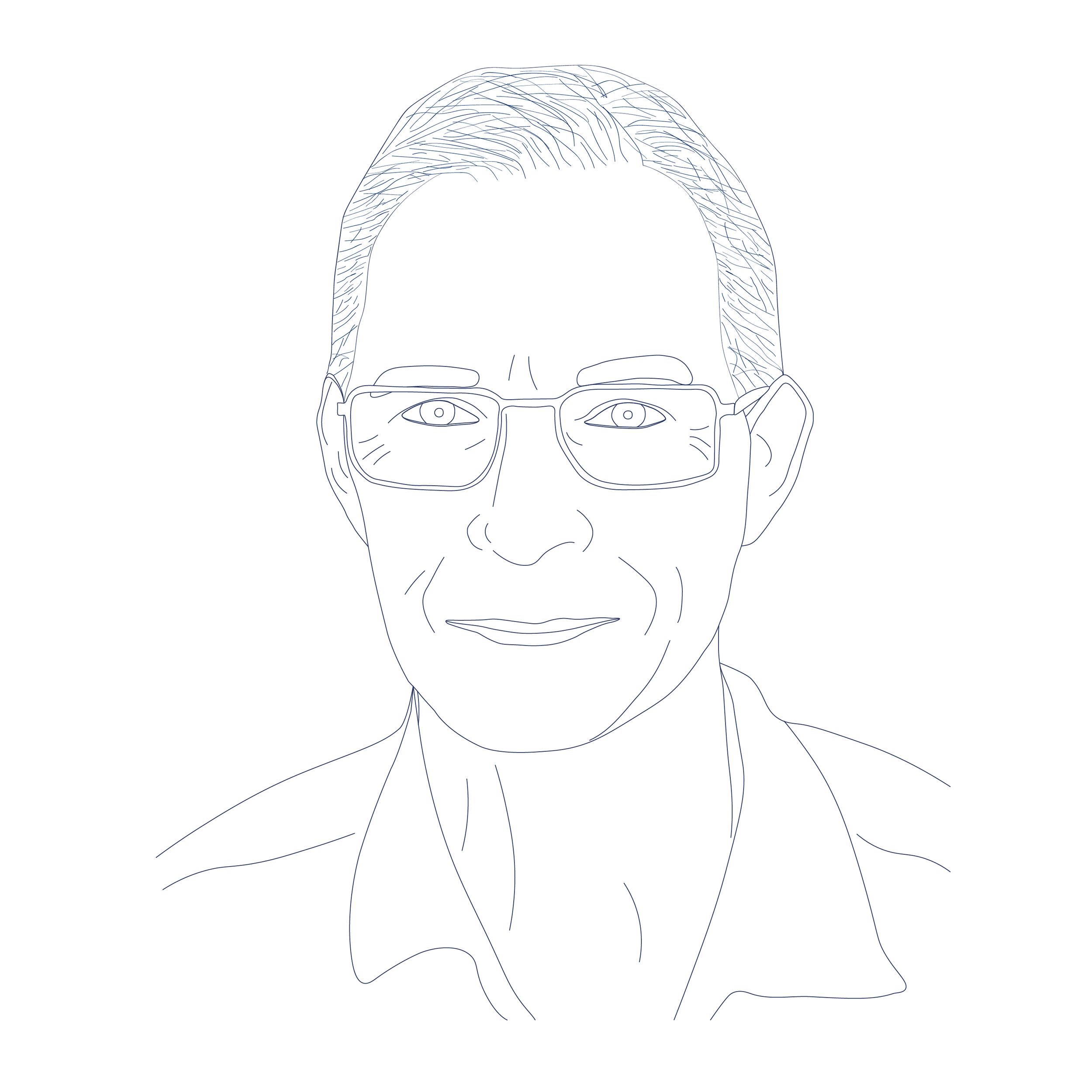 Portrait dessiné d'Arnaud Plagnol