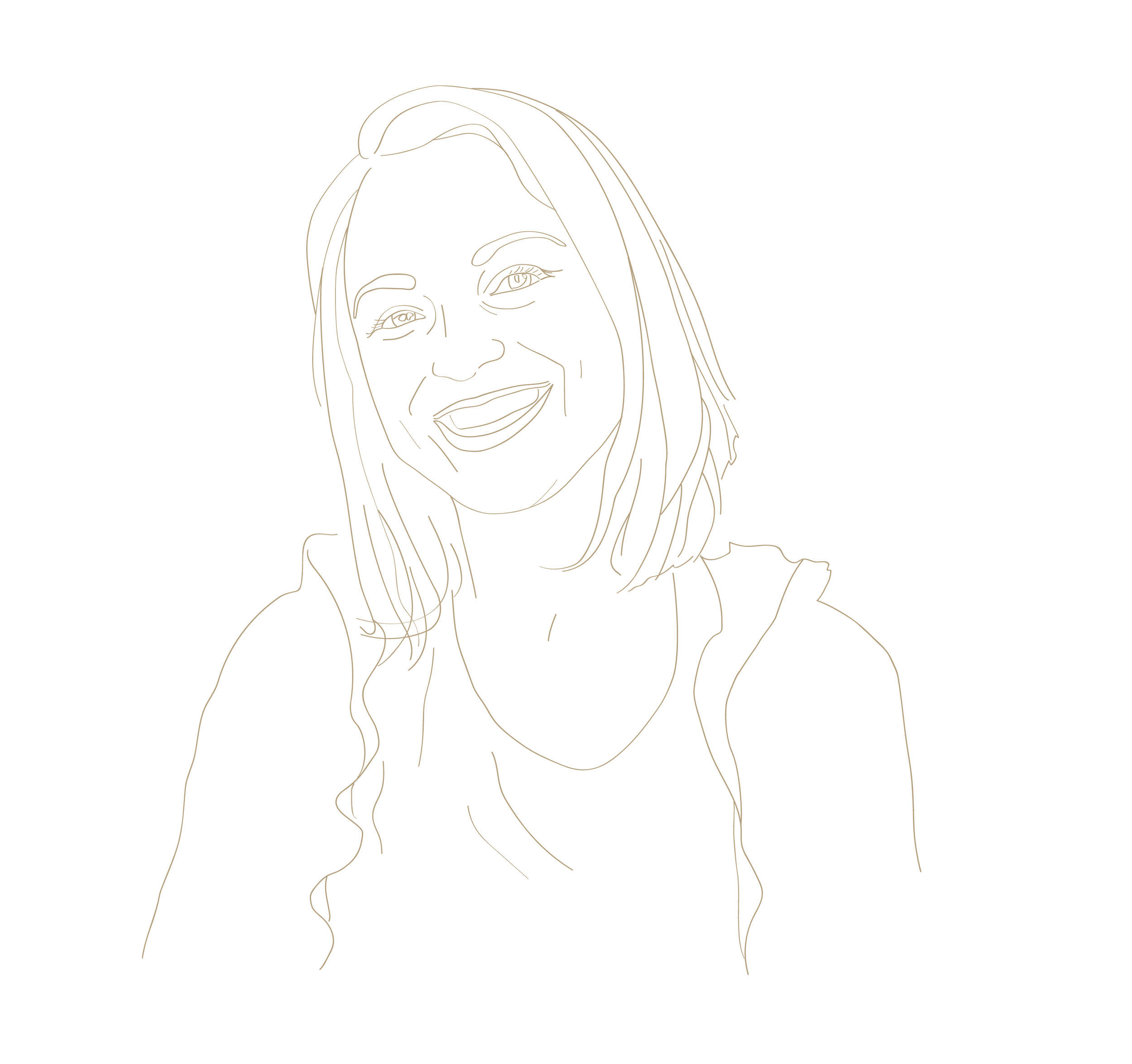 Portrait dessiné de Marie-Aude Piot