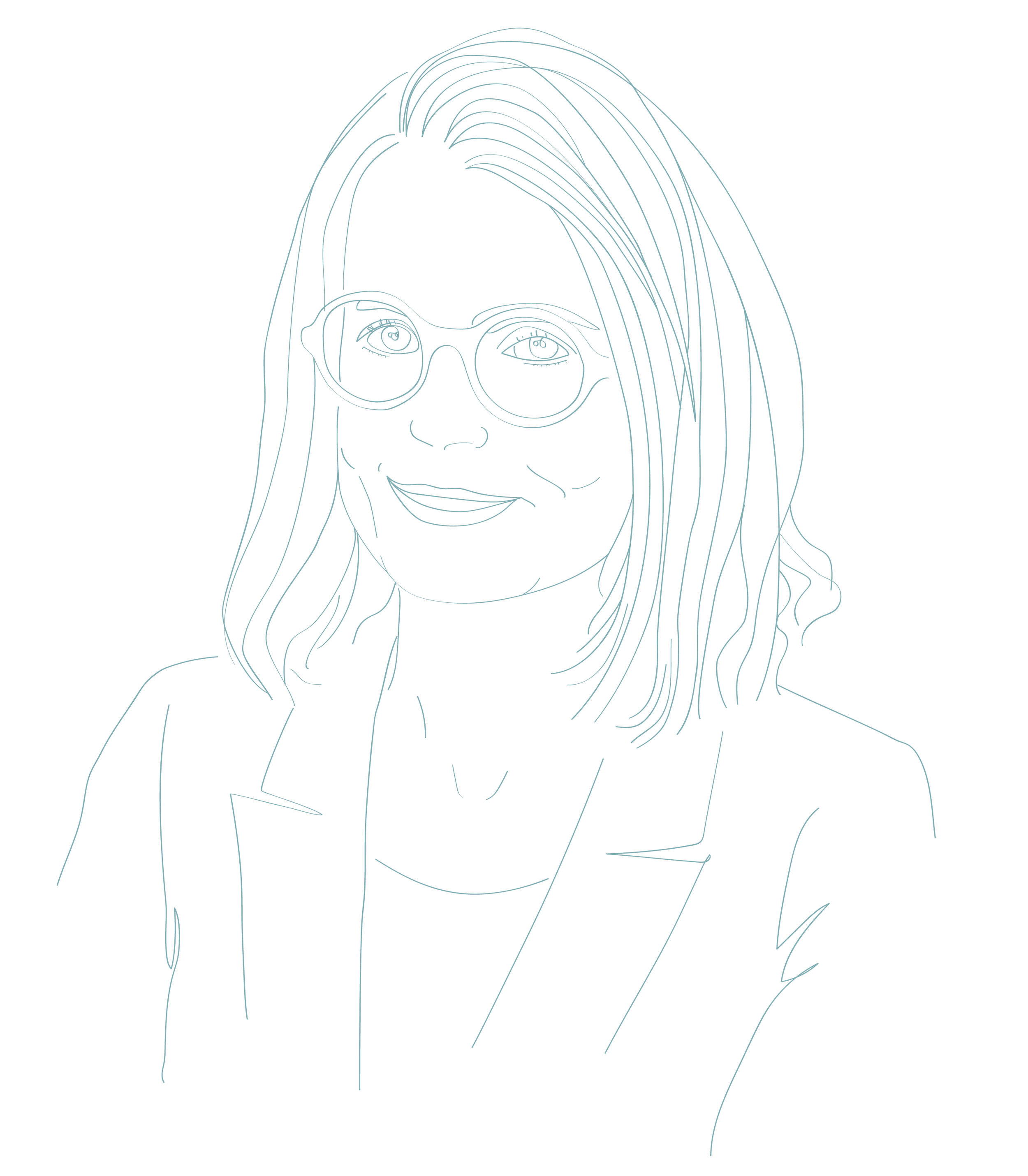 Portrait dessiné de Anne Imart