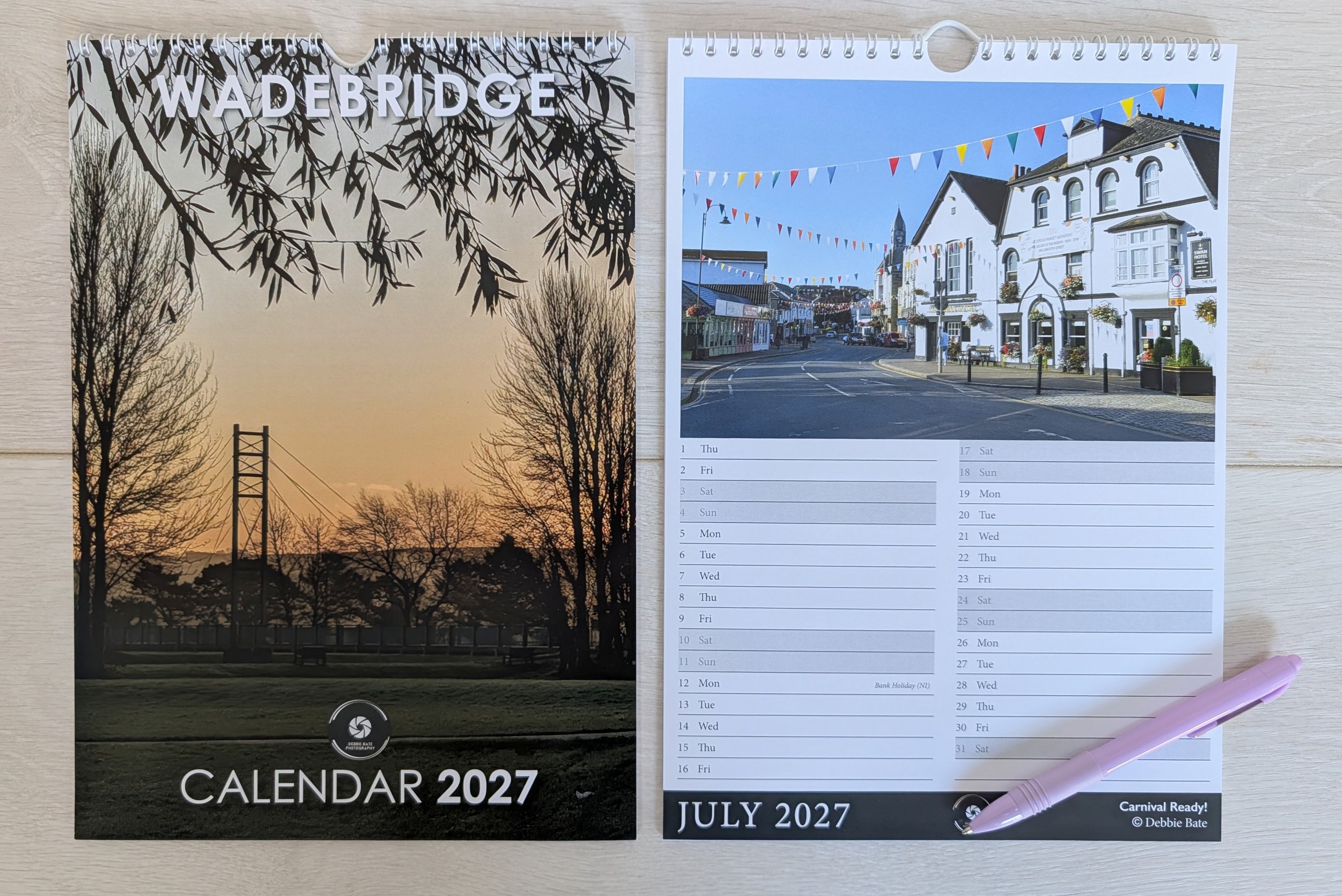 Wadebridge Calendar 2027 (A4)