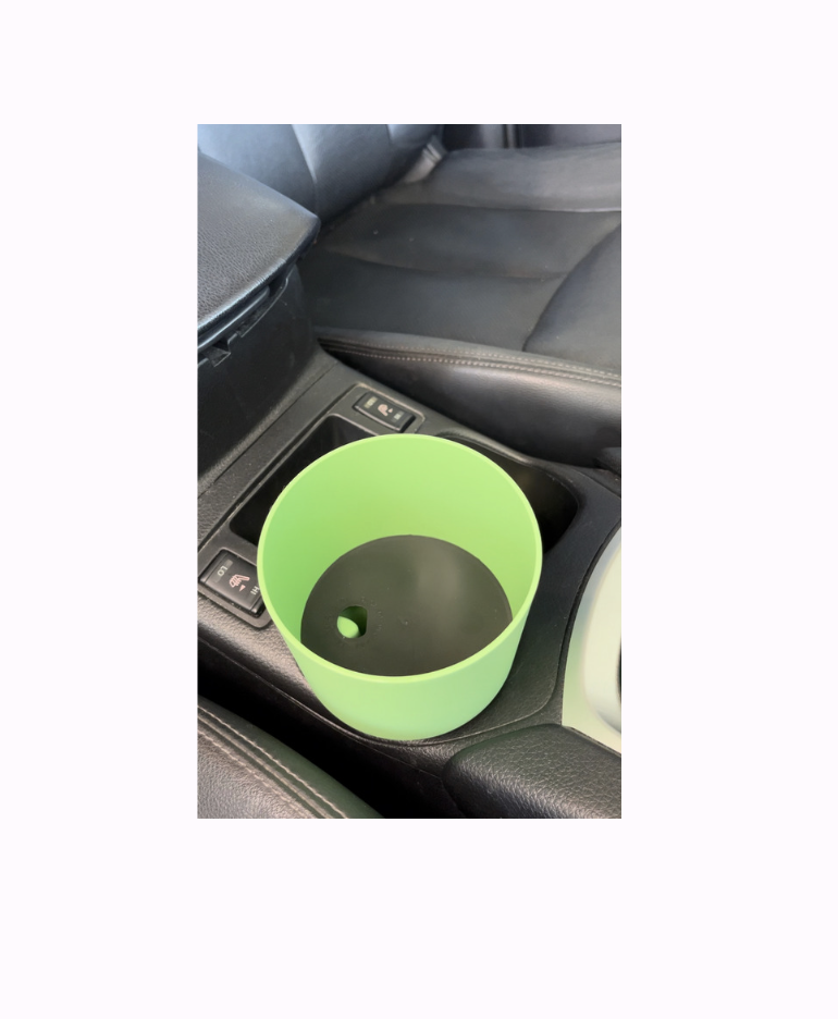 Car cup holder expander adapter — Willy and Bear — Willy and Bear