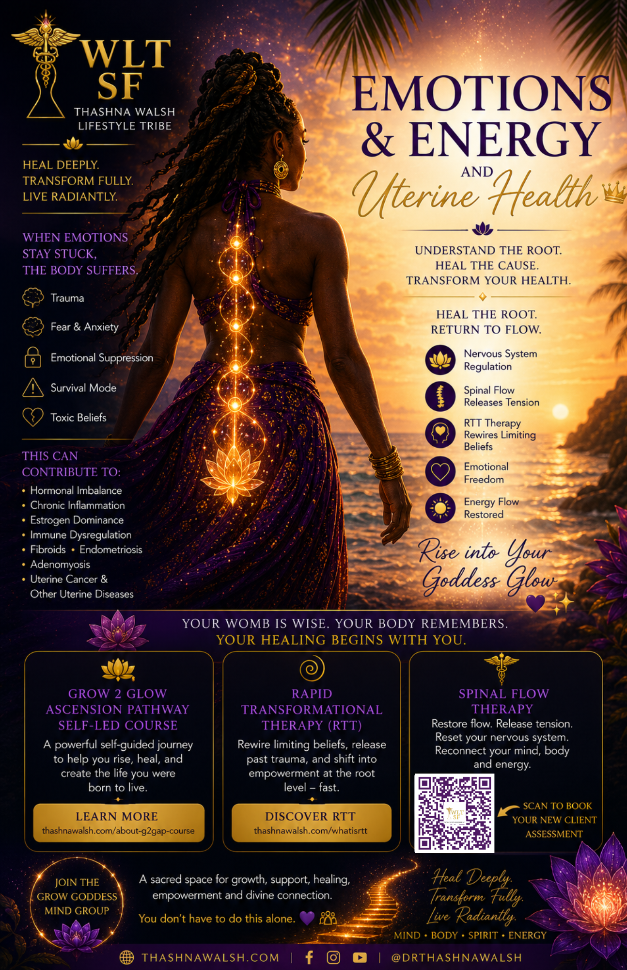 The Emotional and Energetic Link Between Uterine Fibroids, Uterine Cancer, and Other Uterine Diseases