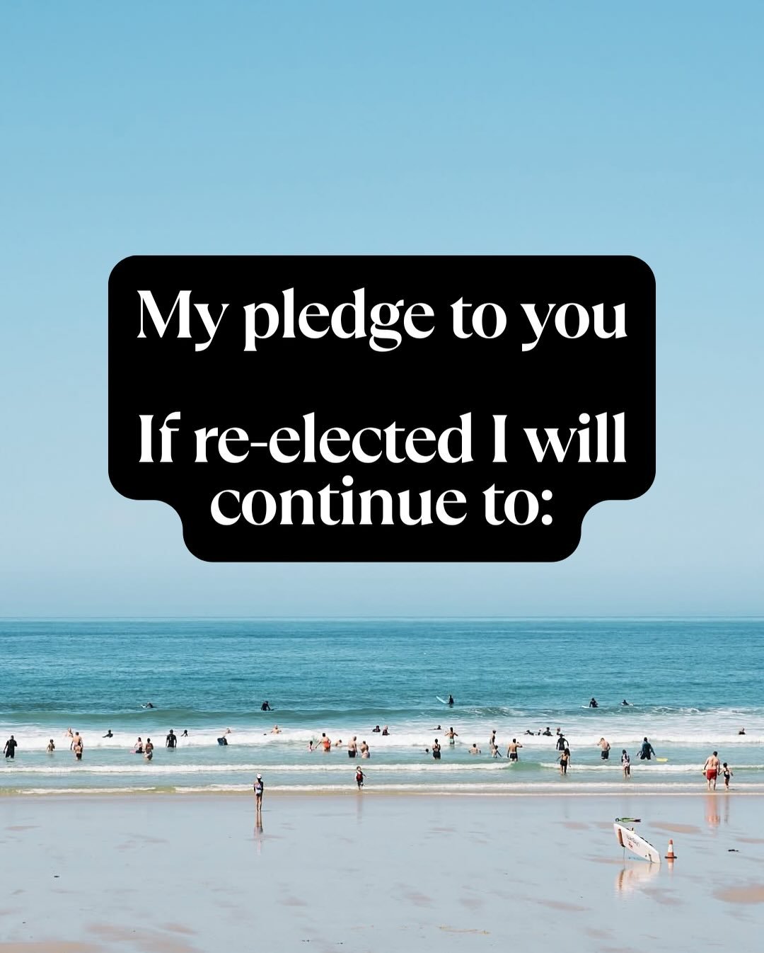 Four years ago my manifesto contained a pledge to voters. At this election I&rsquo;m repeating that pledge. 
Let me know how you think I&rsquo;ve done 👇🏻
