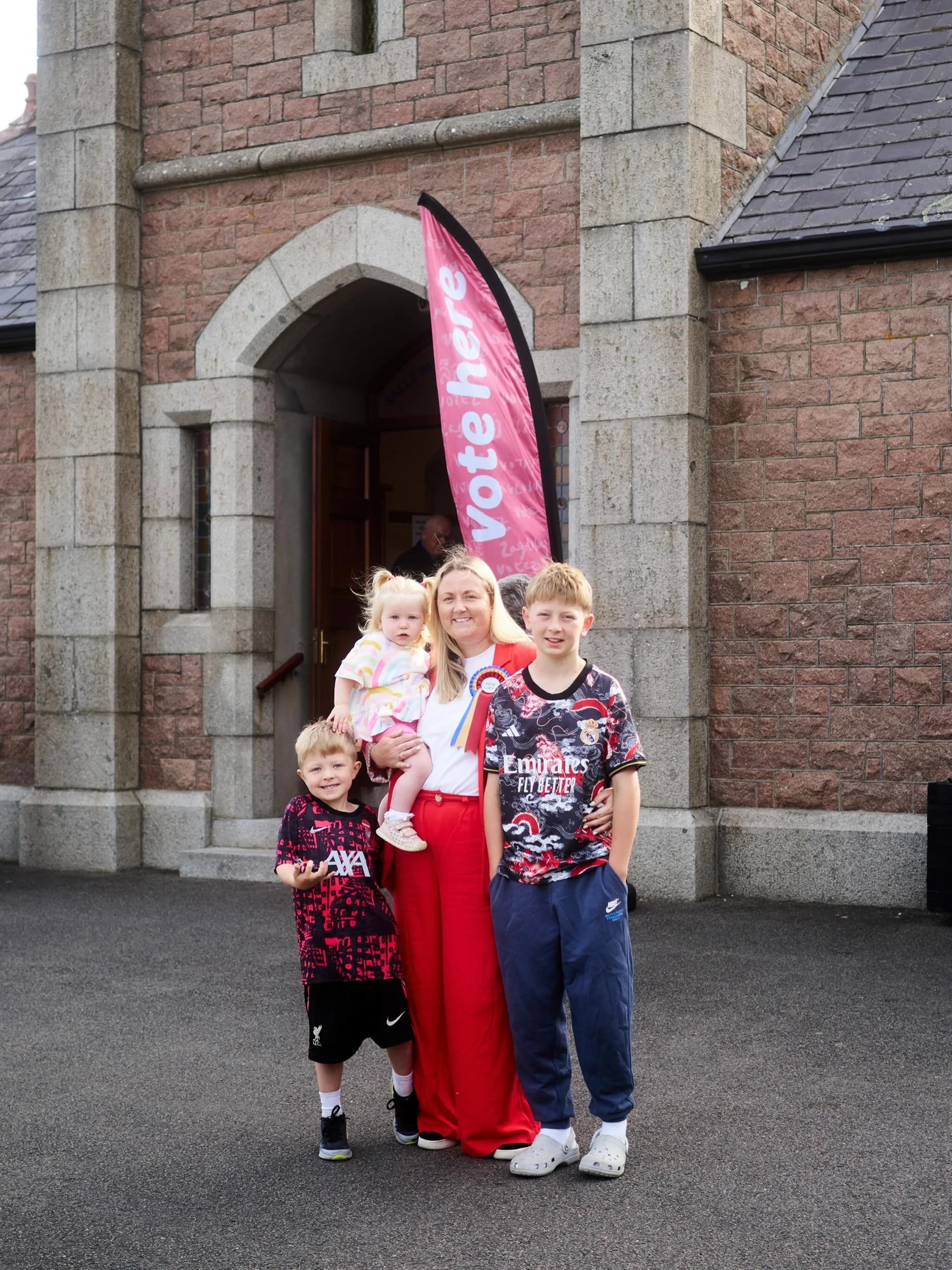 Voting this morning was a family affair! 

Please use your right to vote today, whoever it&rsquo;s for, the people we elect today shape not just our future but our childrens&rsquo; and beyond