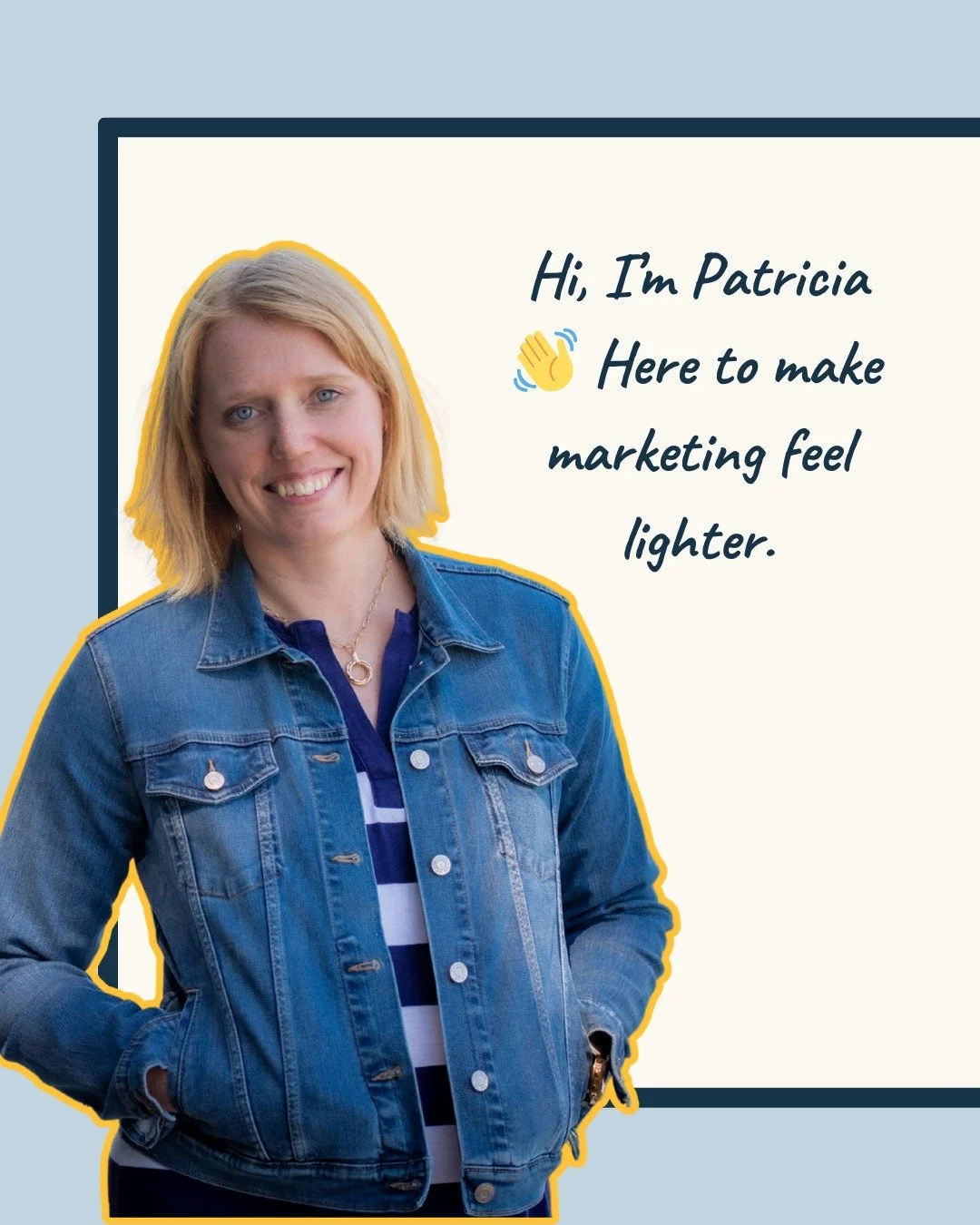 Hi, I'm Patricia 👋
I'm a postpartum doula and sleep counselor who accidentally became really good at marketing... because I had to be!

Six years into running an online birth business, I discovered ChatGPT. Not to scale. Not to hustle. Just to survi