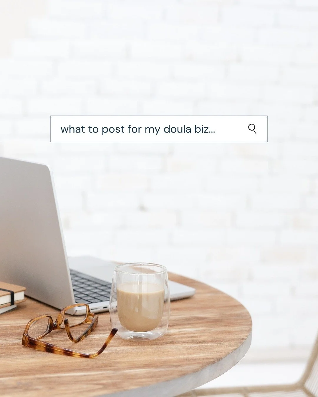 Early in my postpartum doula days, I downloaded every content calendar and caption template I could find from both doula and non-doula marketing coaches.

Then I'd spend an hour turning their too-polished, too-hypey advice into something that actuall