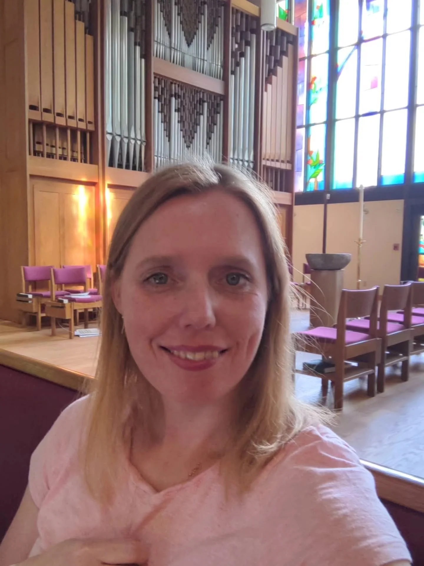 I have a friend from choir who's also an obstetrician.

At rehearsal she's bubbly and enthusiastic and a lovely person to make music with. And I'm fairly confident she doesn't talk to her patients the way she talks to me while our daughters climb ove