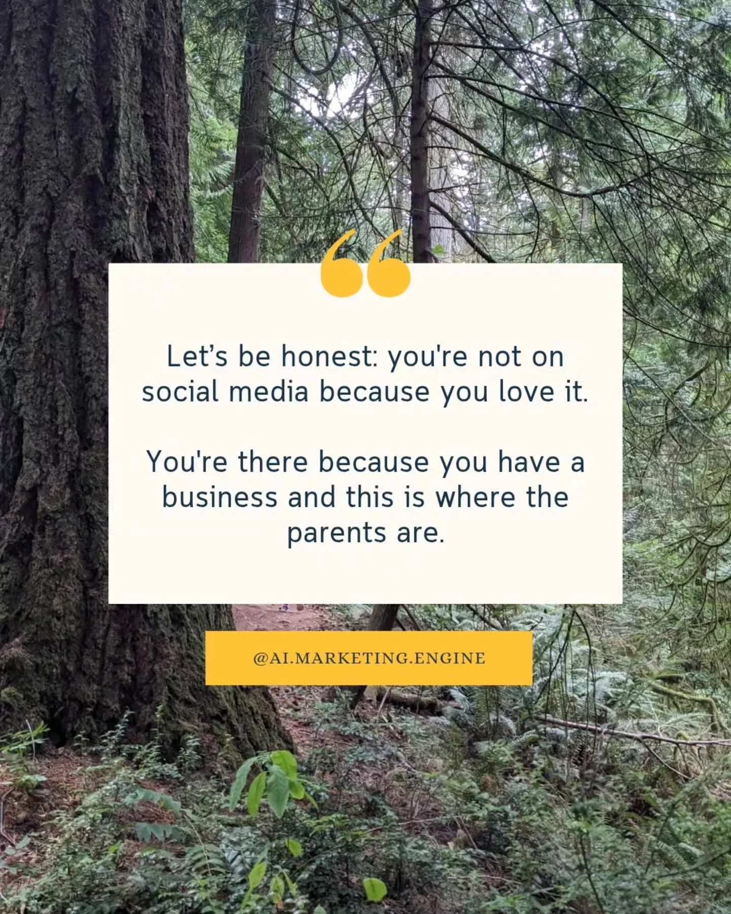 Friend, same. So let's make the whole &ldquo;ugh I need to post something&rdquo; problem smaller.

There are really only three kinds of posts your business needs.

One that teaches something. A question you get asked constantly, a myth worth correcti