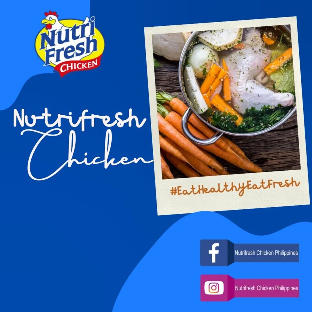 Chicken Soup for the family this rainy weather! 🌧

Order from us and get your Freshest Chickens from our Farm to your Table! Try Now! 

#NutrifreshChickenPhilippines
#EatHealthyEatFresh