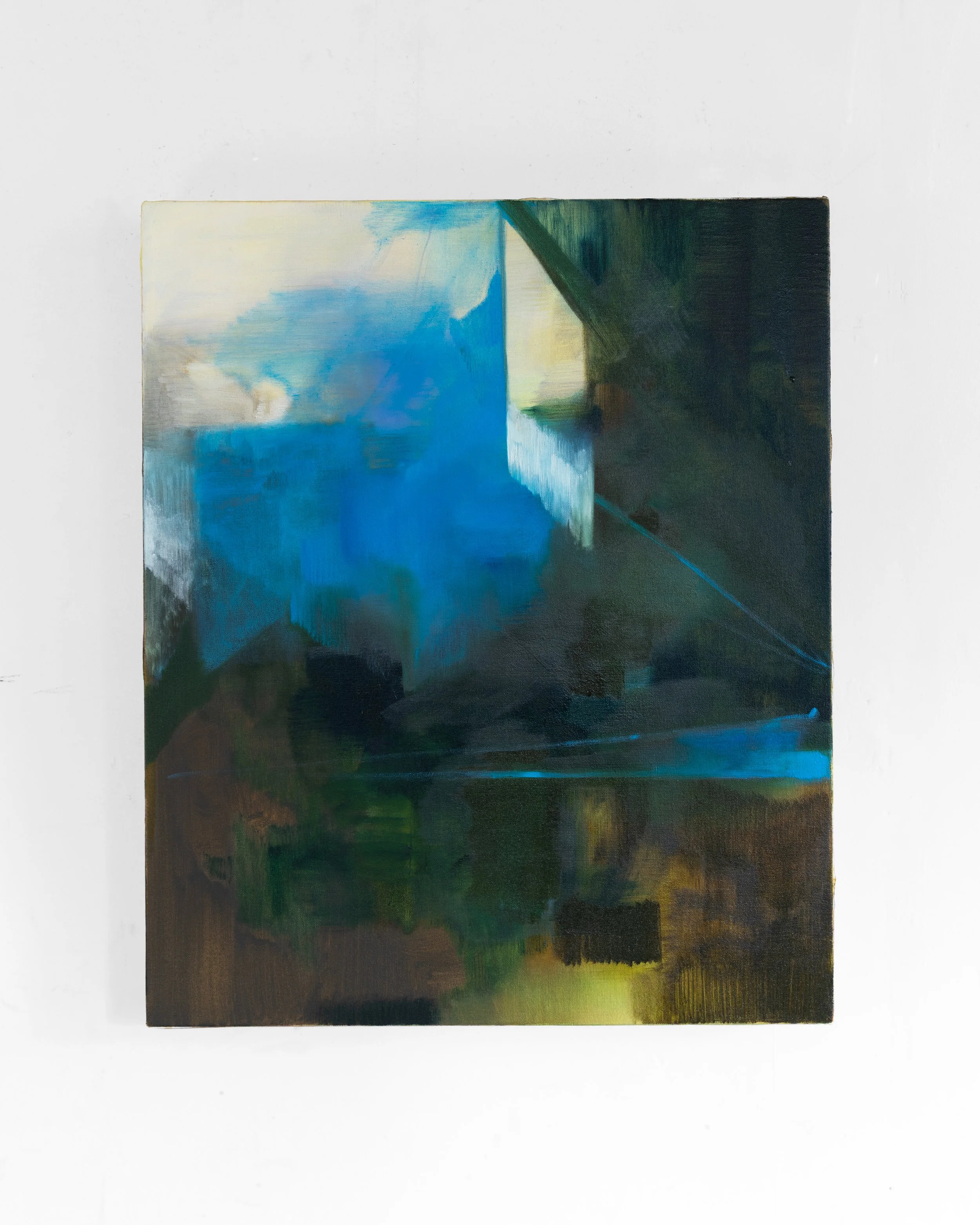 Mirror, oil on canvas, 50 x 60cm, 2025