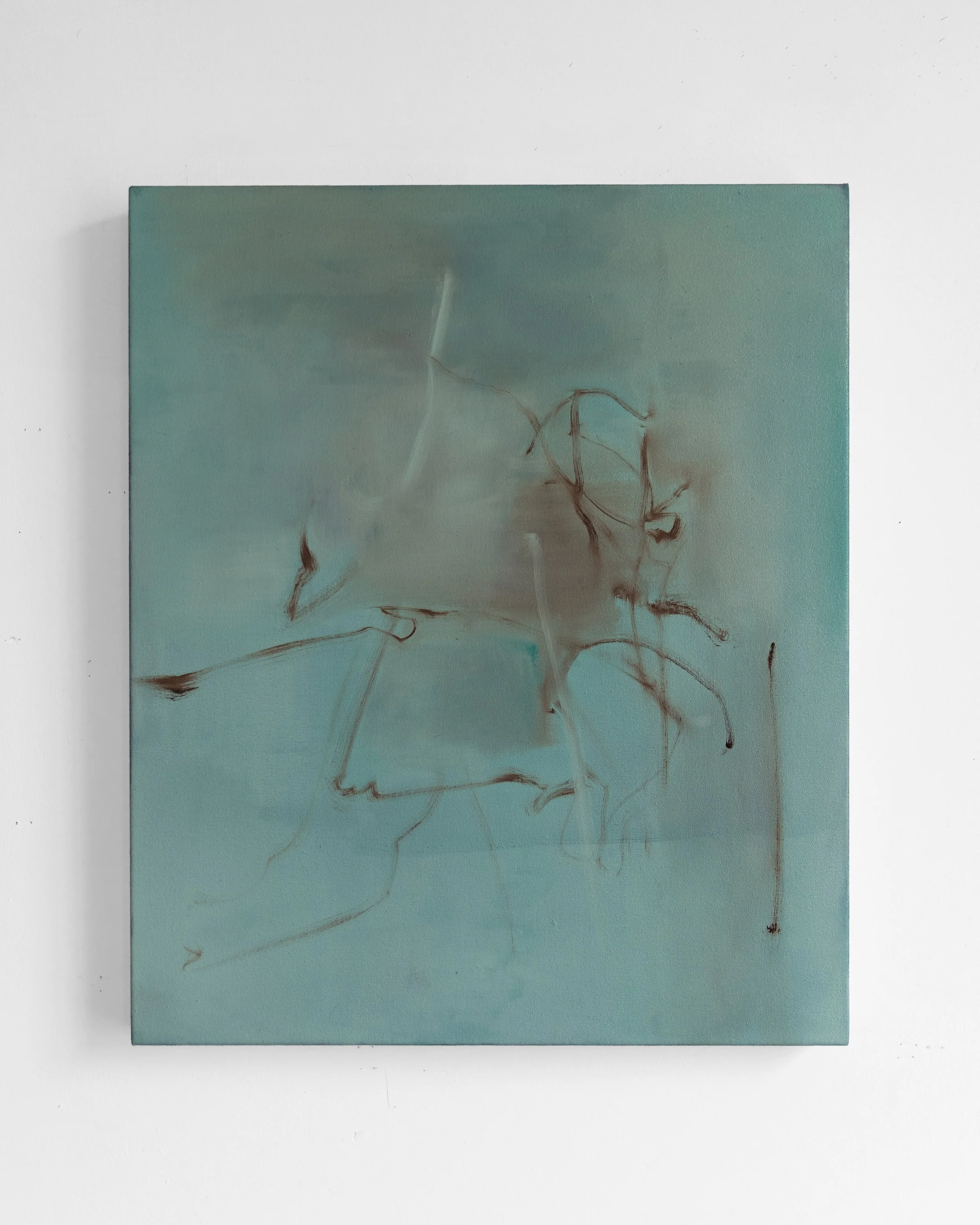 Repetition creates truth, 50 x 60cm, oil on canvas, 2026
