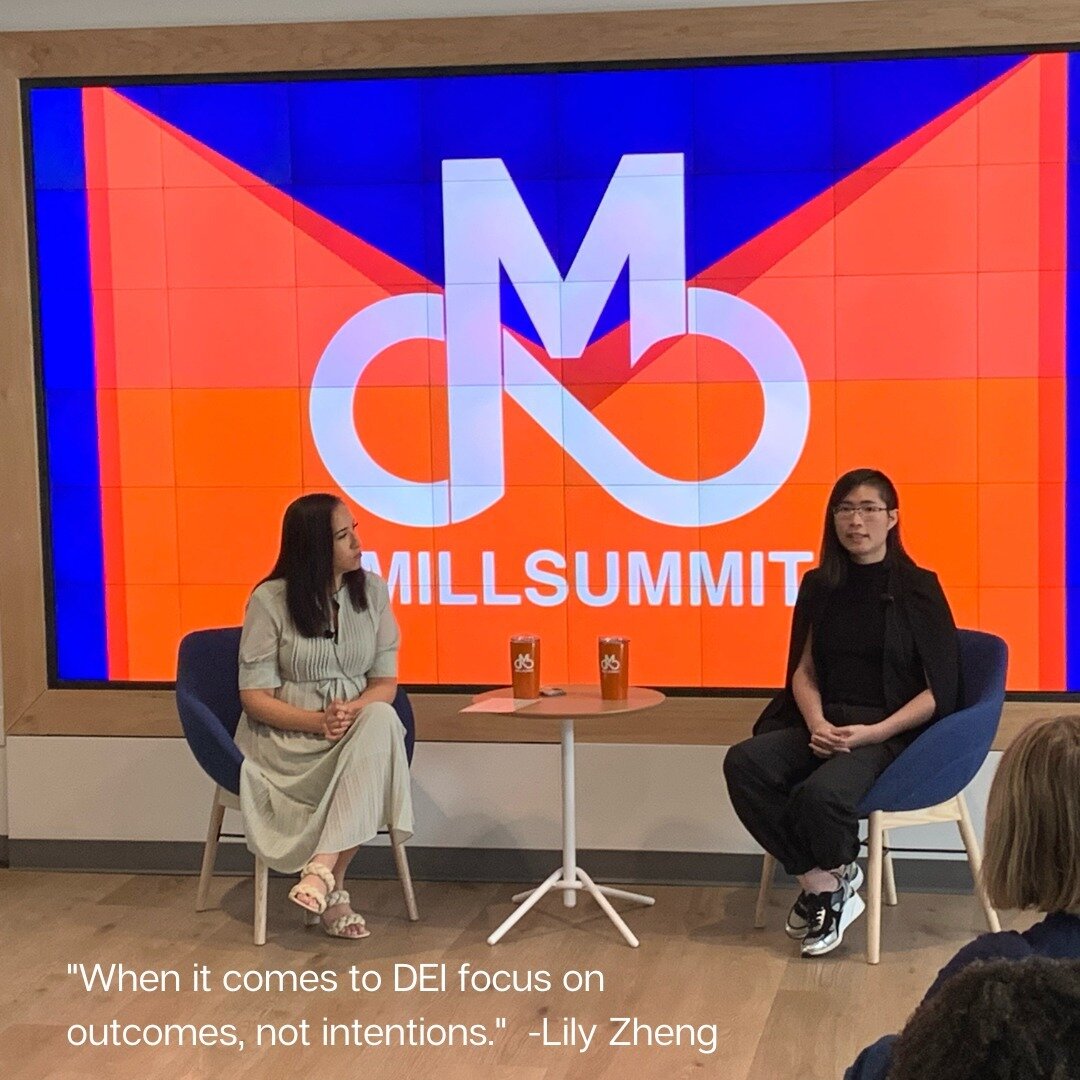 Lily Zheng closed Day 1 of the 2022 #MILLSUMMIT with their outcome driven approach to DEI in the workplace. 💥 For all the details on BRGs v ERGs, how to enact change, and why you may not need a strategy at all, read our LinkedIn article! (Link in th