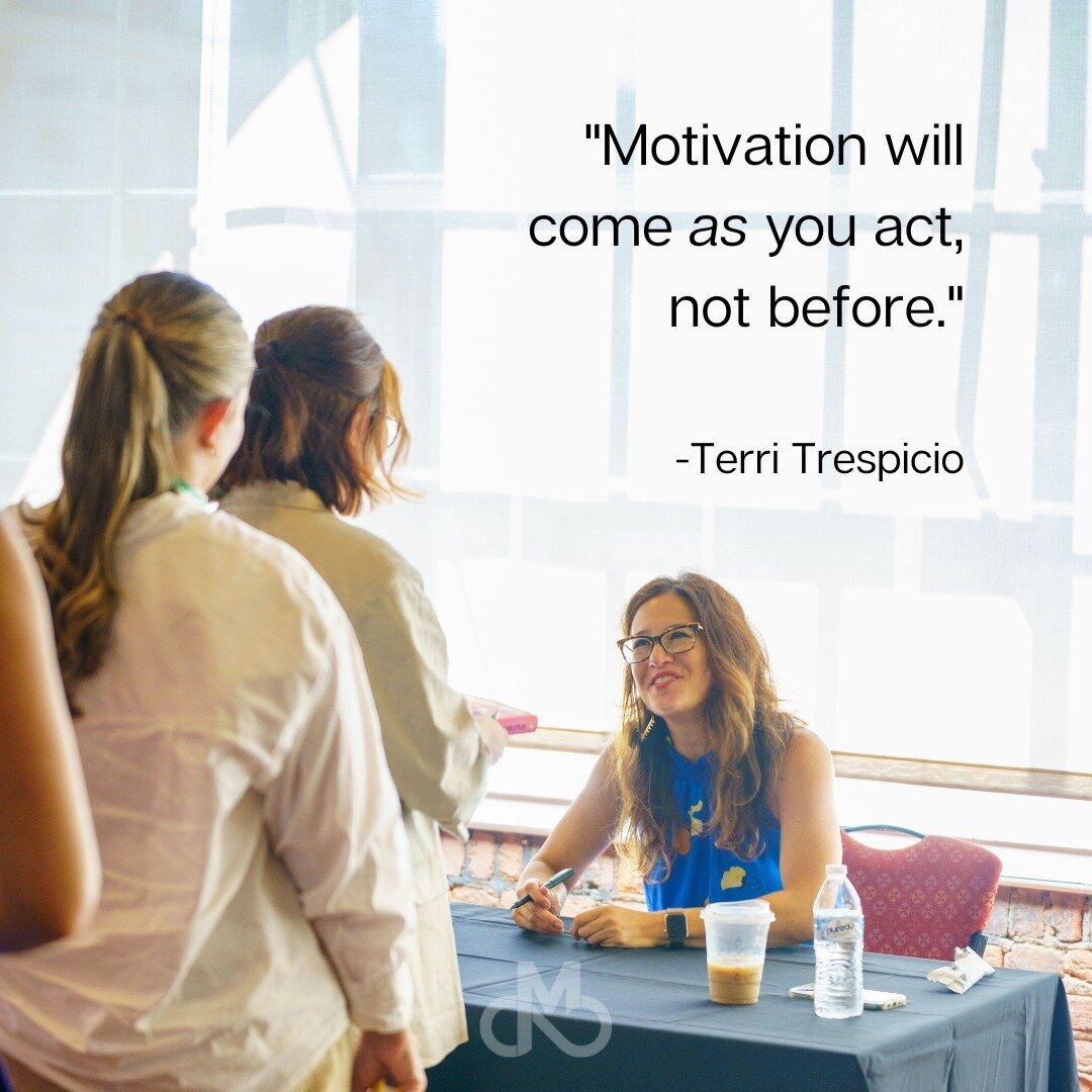 A word on motivation from #MILLSUMMIT 2022 keynote, @ttrespicio (Terri Trespicio). 🤔 
.
.
#motivation #keynote #quote #quoteoftheday #millsummit2022 #motivate #takeaction #personaldevelopment #unfollowyourpassion #actfast