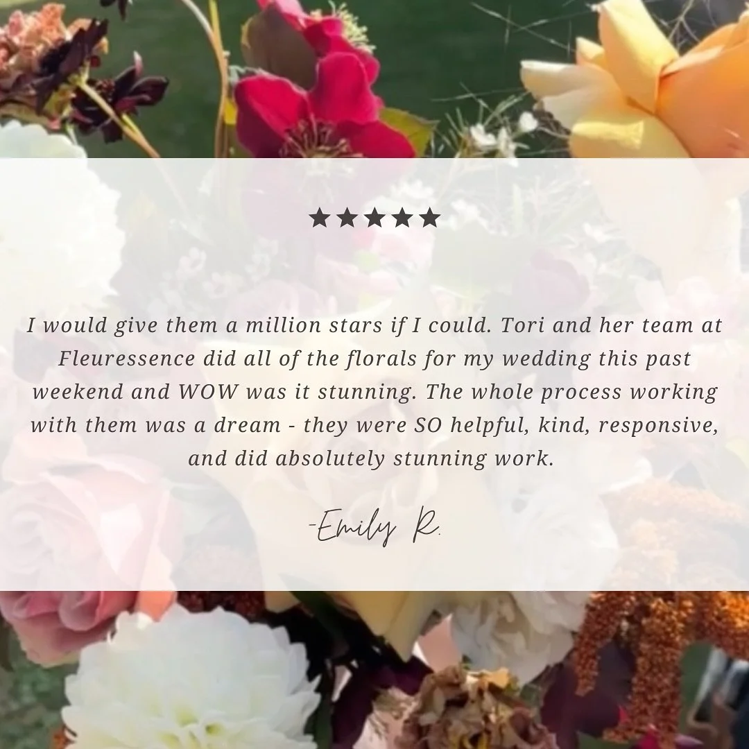 We love our clients dearly! Thanks so much for trusting us sweet, Emily! āØ
