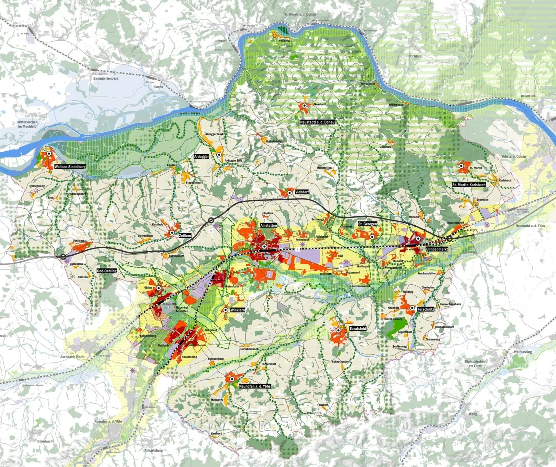 Kleinregionales Rahmenkonzept für die Regionen Ostarrichi-Mostland und Donau-Ybbsfeld