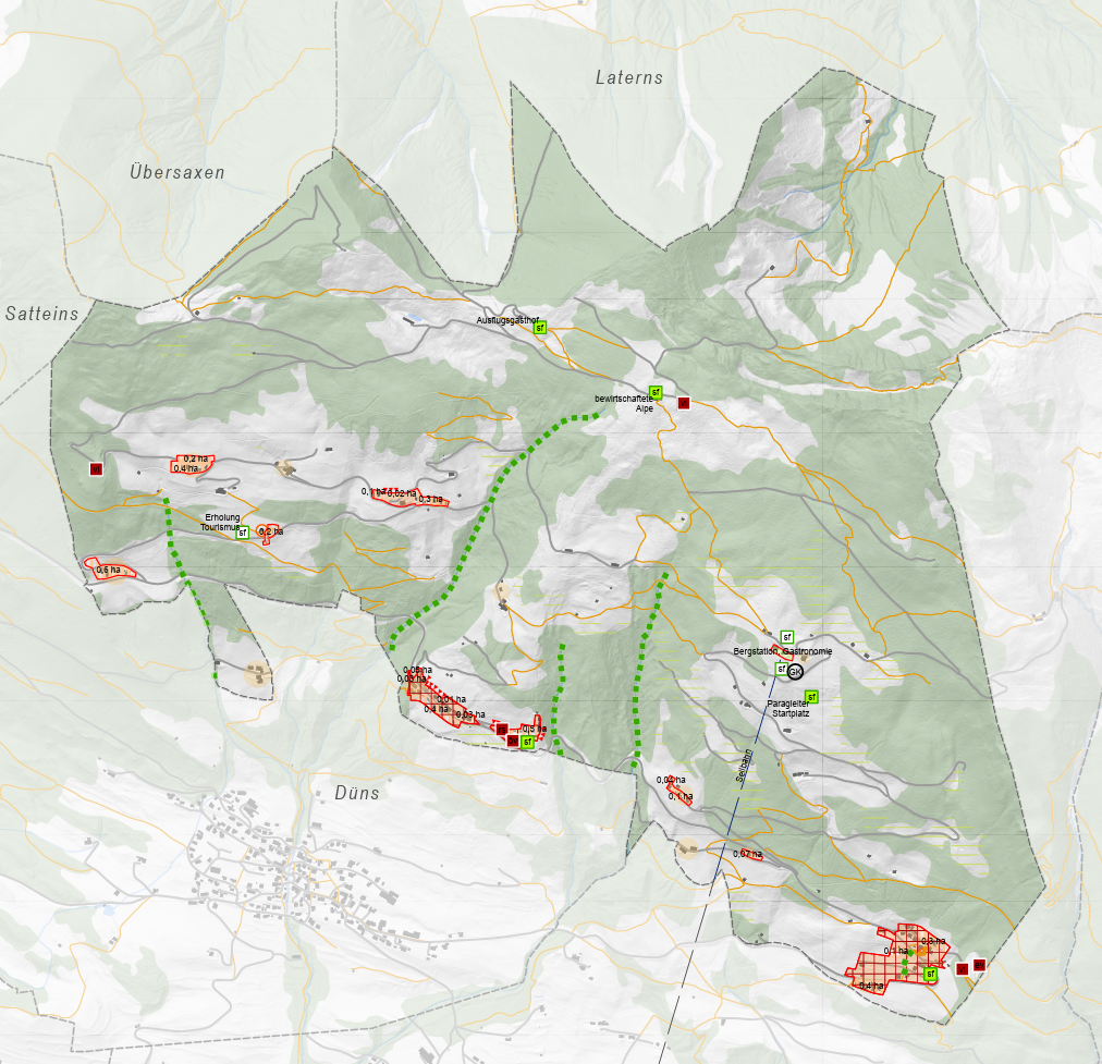 Räumlicher Entwicklungsplan Dünserberg