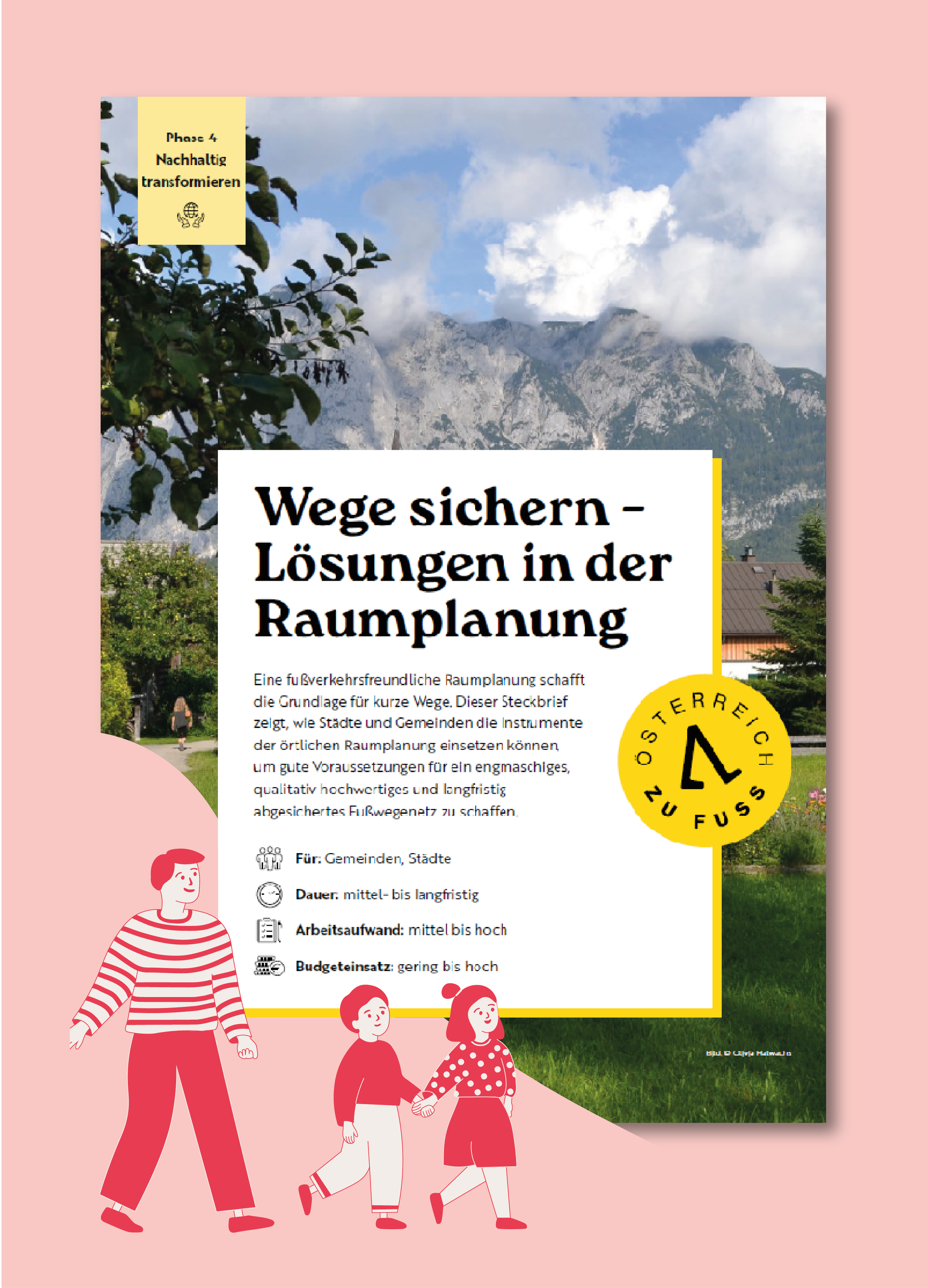 Steckbrief: Fußverkehr in der örtlichen Raumplanung