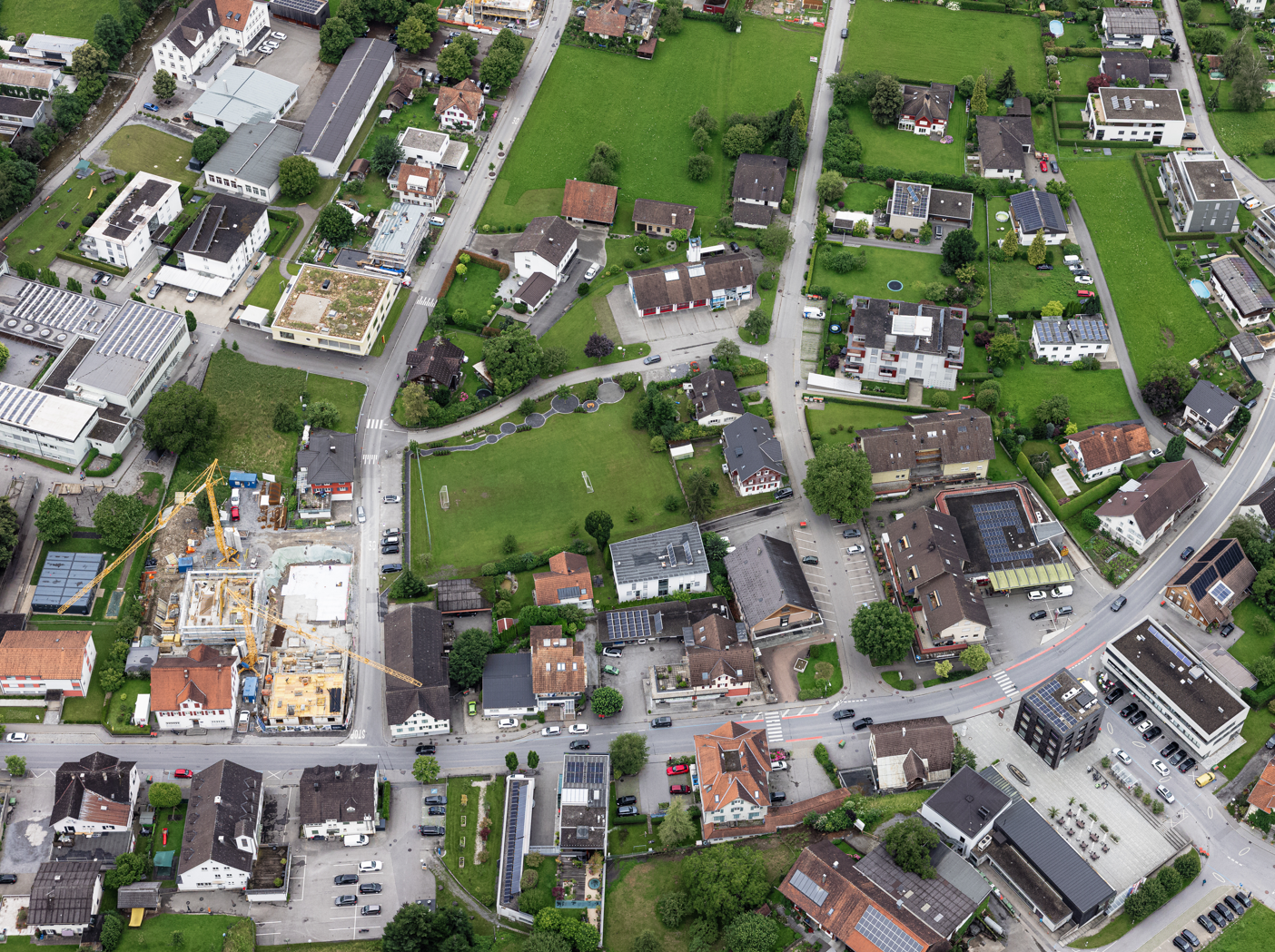 Gesamtbebauungsplan Schwarzach