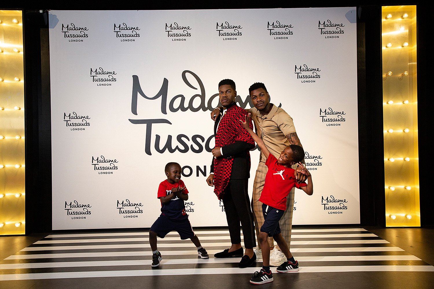 John Boyega at Madame Tussauds London